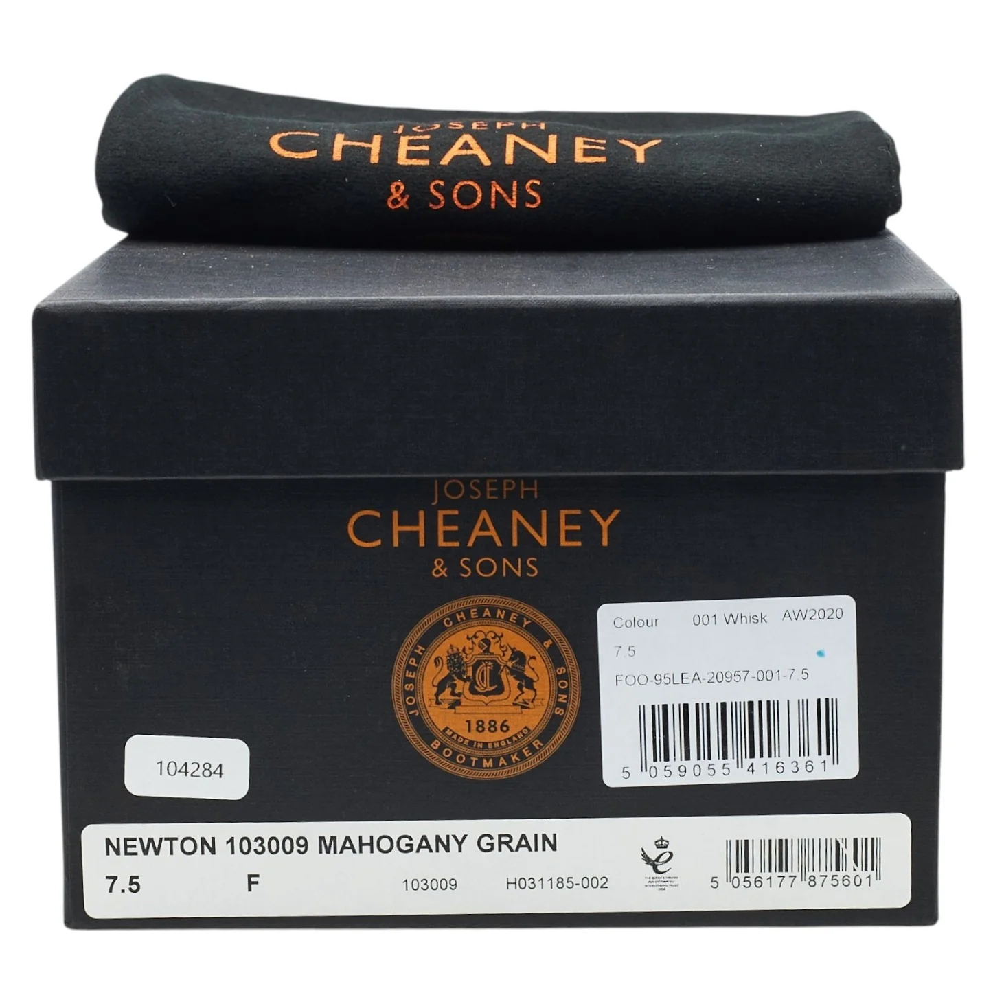 Drake's 'Newton' Tan Brown Grain Leather Split Toe Derby UK 7.5 F - Image 8