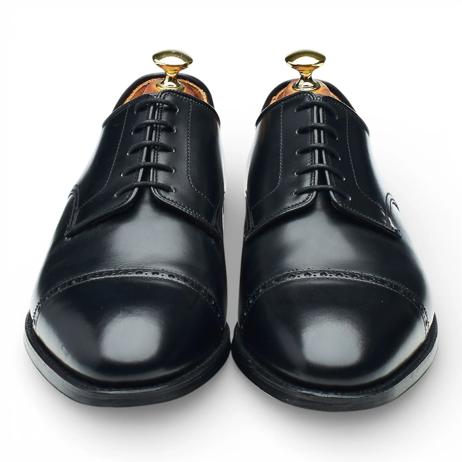 'Draycott 2' Black Leather Derby UK 7 G - Image 2