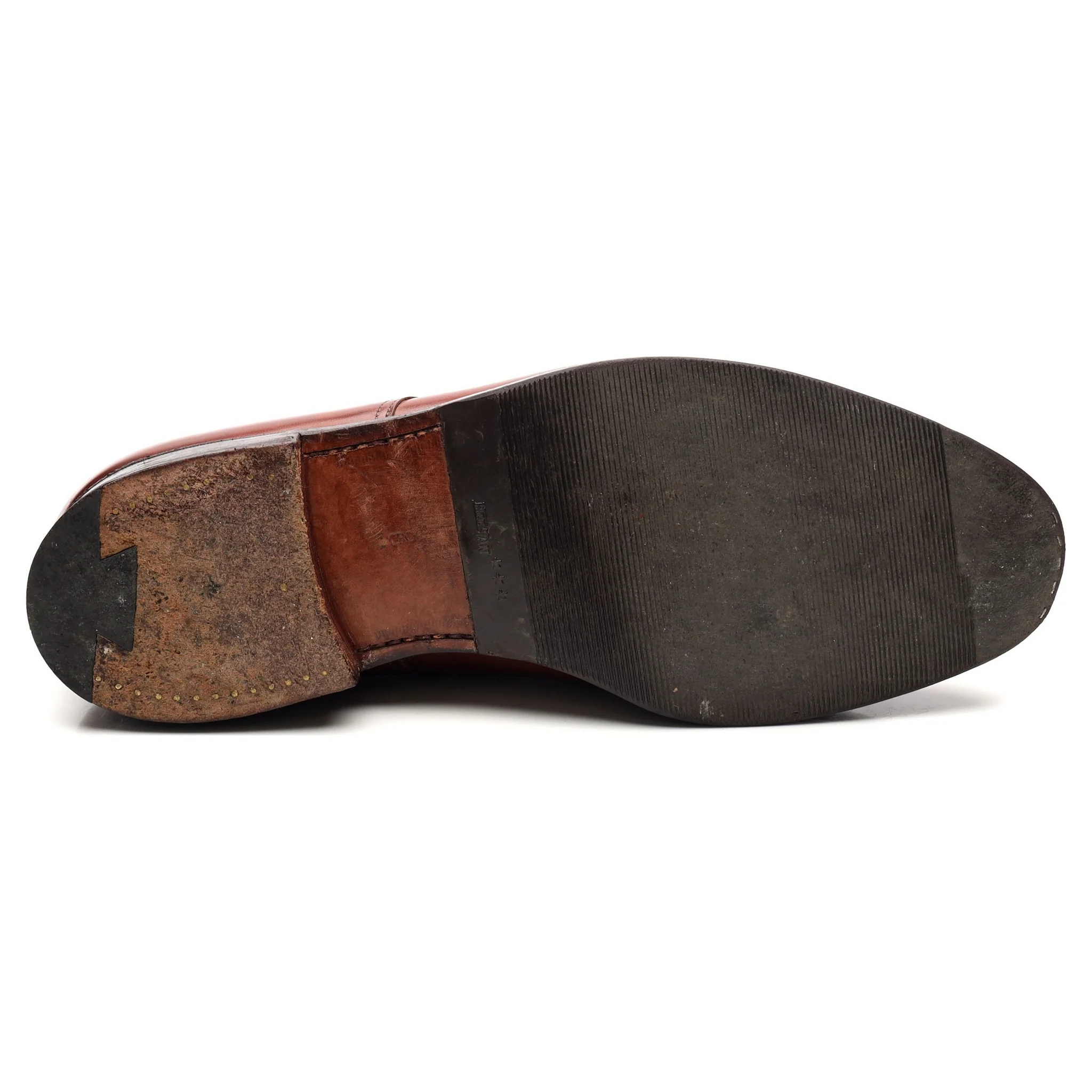 'Draycott' Tan Brown Leather Cap Toe Derby UK 8.5 G - Image 11