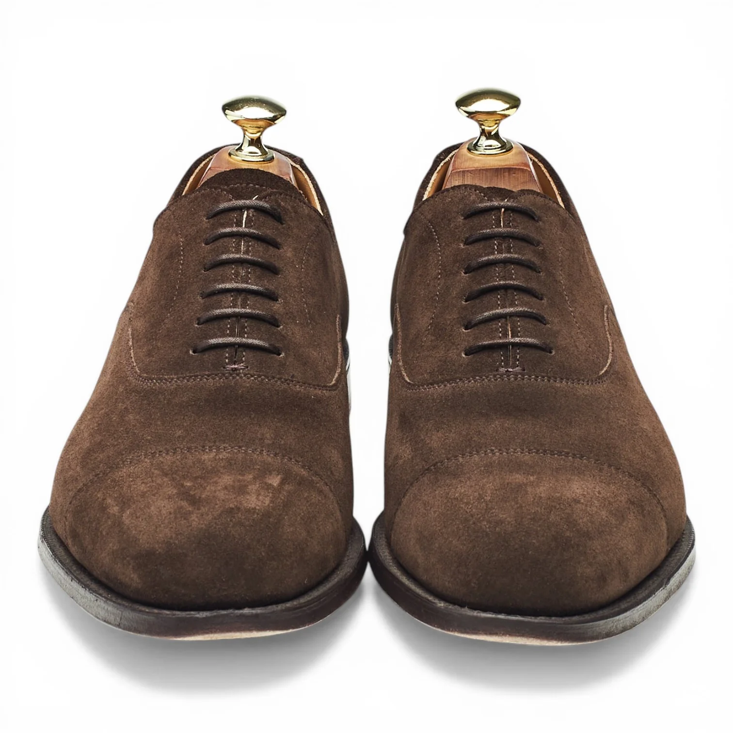 'Dubai' Dark Brown Suede Oxford UK 7 G - Image 2