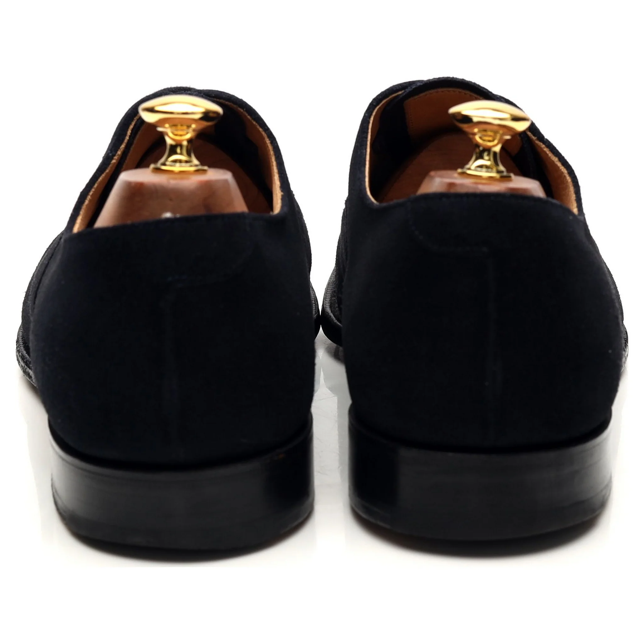 'Dubai' Navy Blue Suede Oxford UK 9.5 G - Image 4