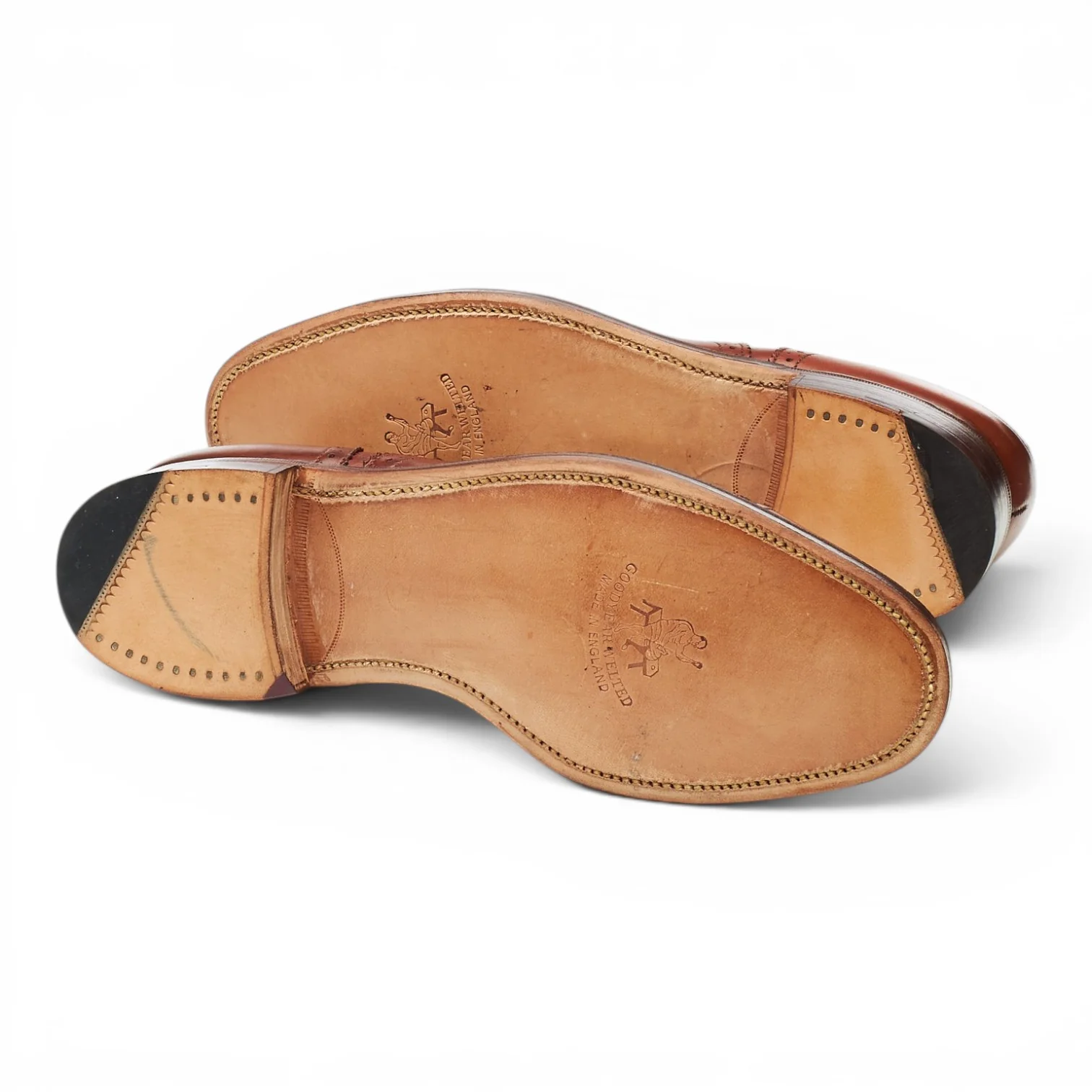 Ducker & Son 'Windsor' Brown Leather Oxford Brogues UK 6 EE - Image 7