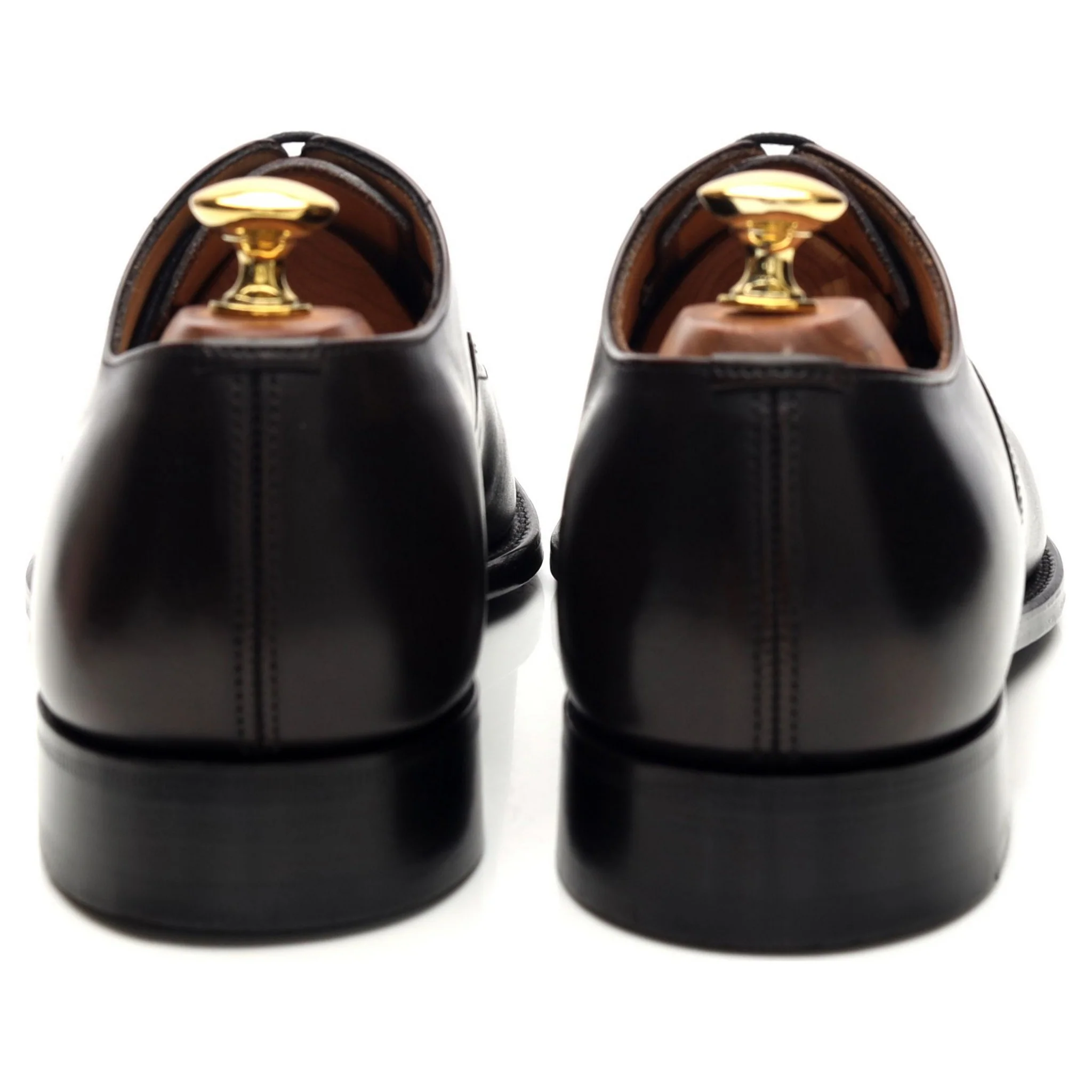 Royal Collection 'Duke' Dark Brown Leather Oxford Brogues UK 6.5 F - Image 4