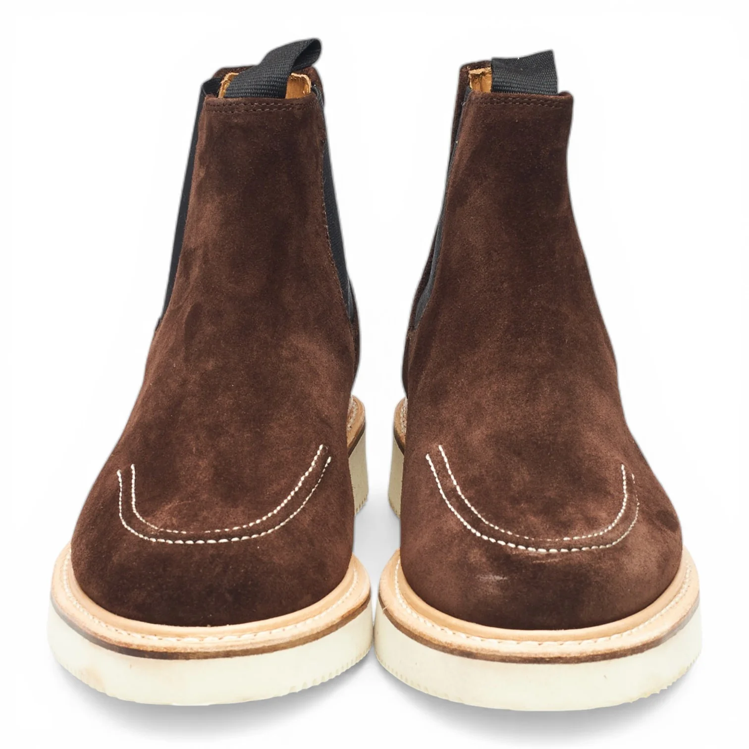 'Easy Chelsea' Dark Brown Suede Chelsea Boots UK 7 - Image 2