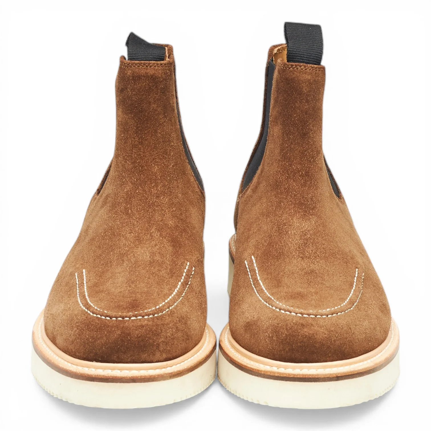 'Easy Chelsea' Snuff Brown Suede Chelsea Boots UK 7 - Image 2