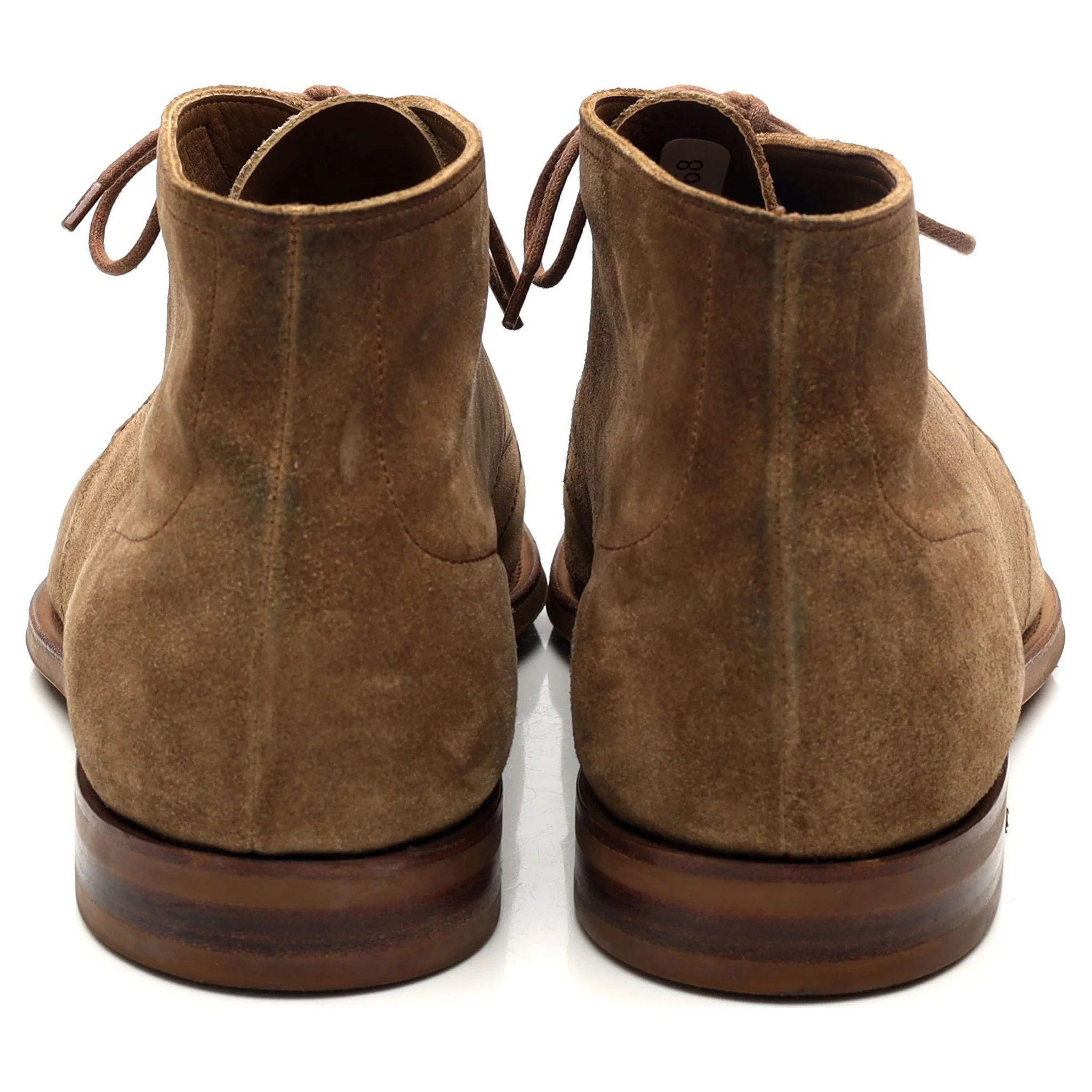 'Shanklin' Light Brown Suede Chukka Boots UK 9 E - Image 4
