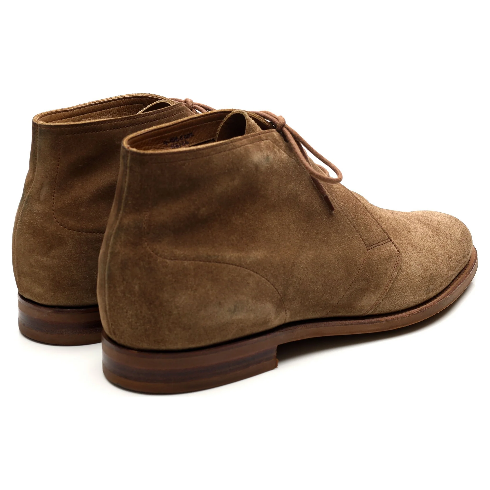 'Shanklin' Light Brown Suede Chukka Boots UK 9 E - Image 5