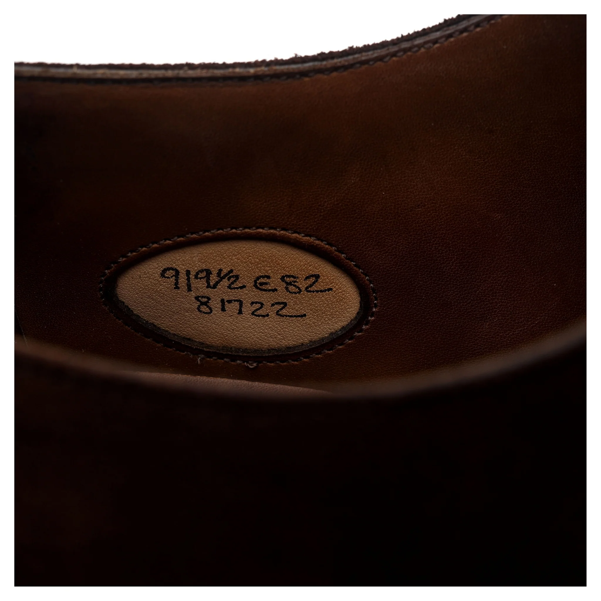 'Chelsea' Dark Brown Suede Oxford UK 9 E - Image 13