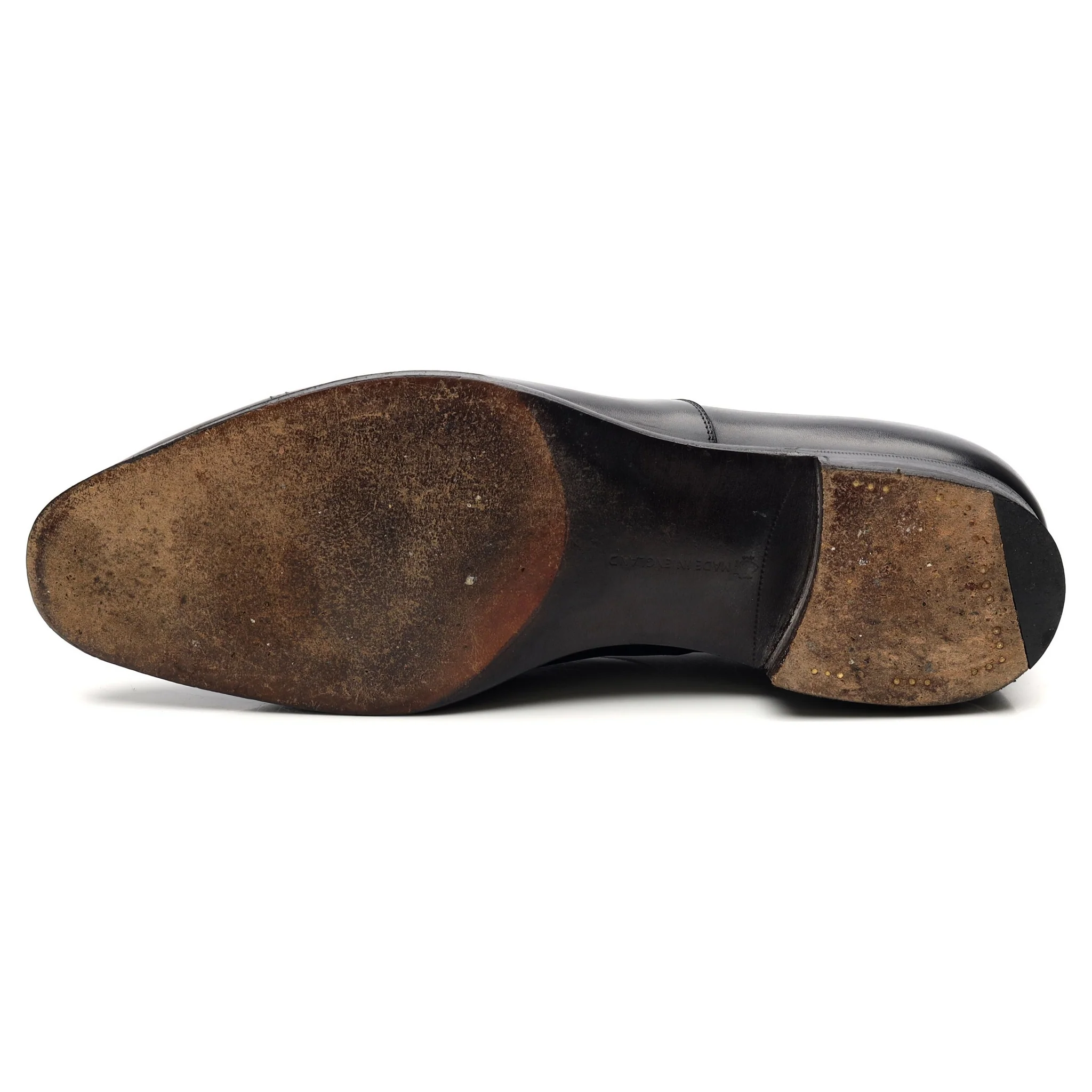 'Midford' Black Leather Oxford UK 10 D - Image 10