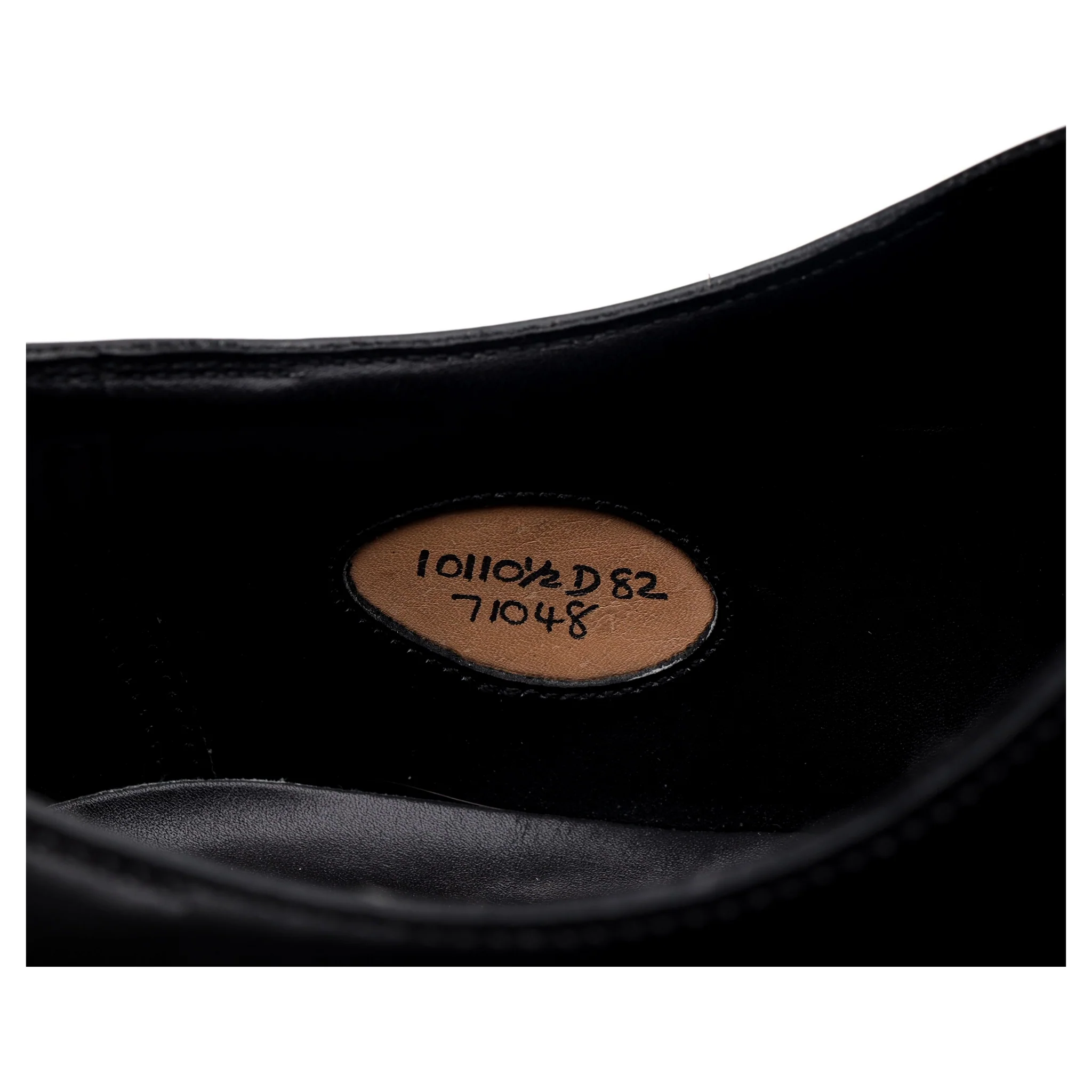 'Midford' Black Leather Oxford UK 10 D - Image 13