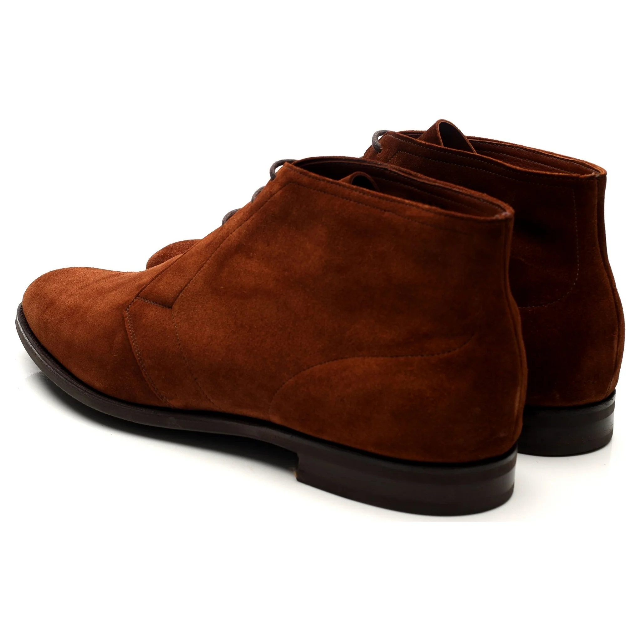 'Shanklin' Snuff Brown Suede Chukka Boots UK 11.5 E - Image 3