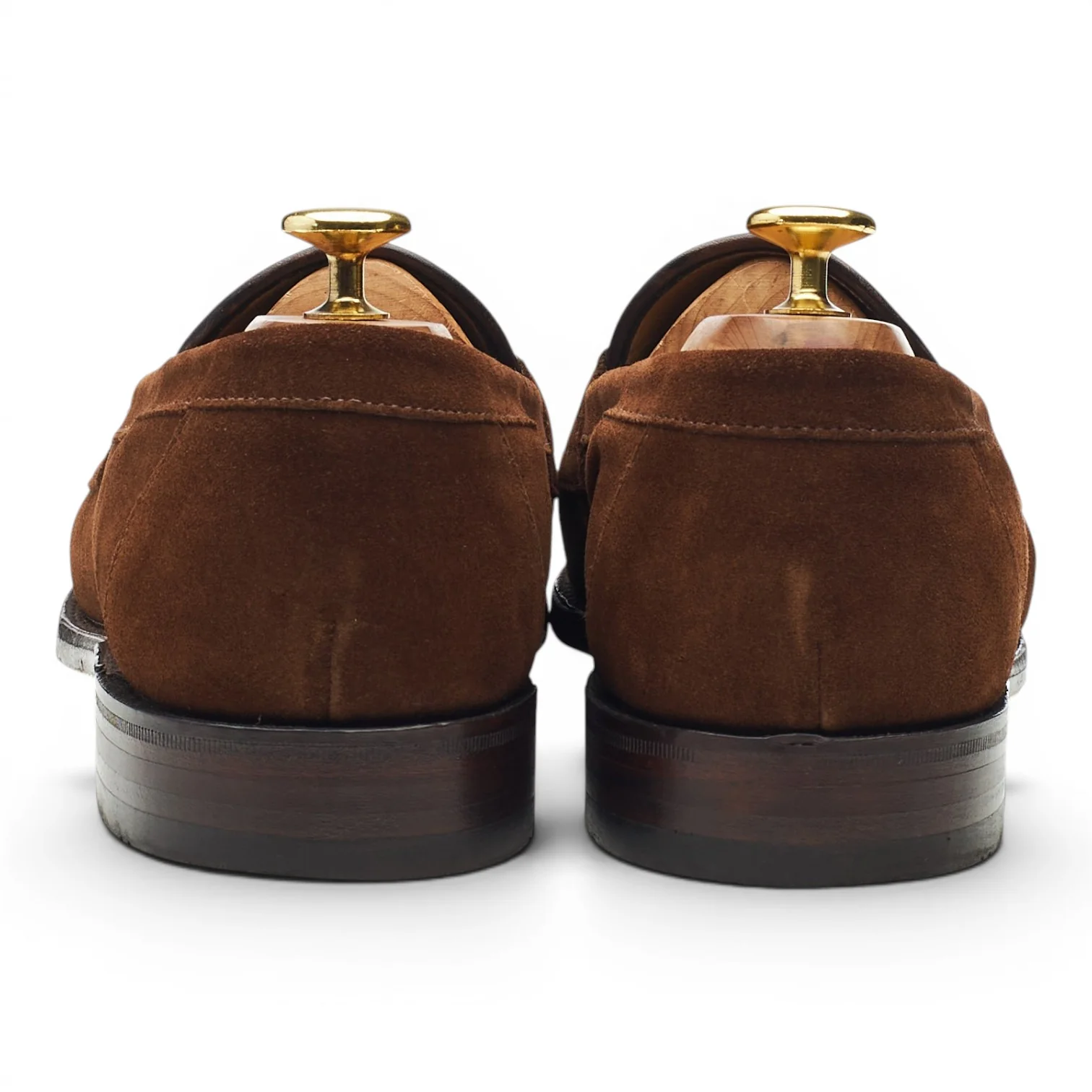 'Eton' Brown Suede Loafers UK 8 F - Image 4