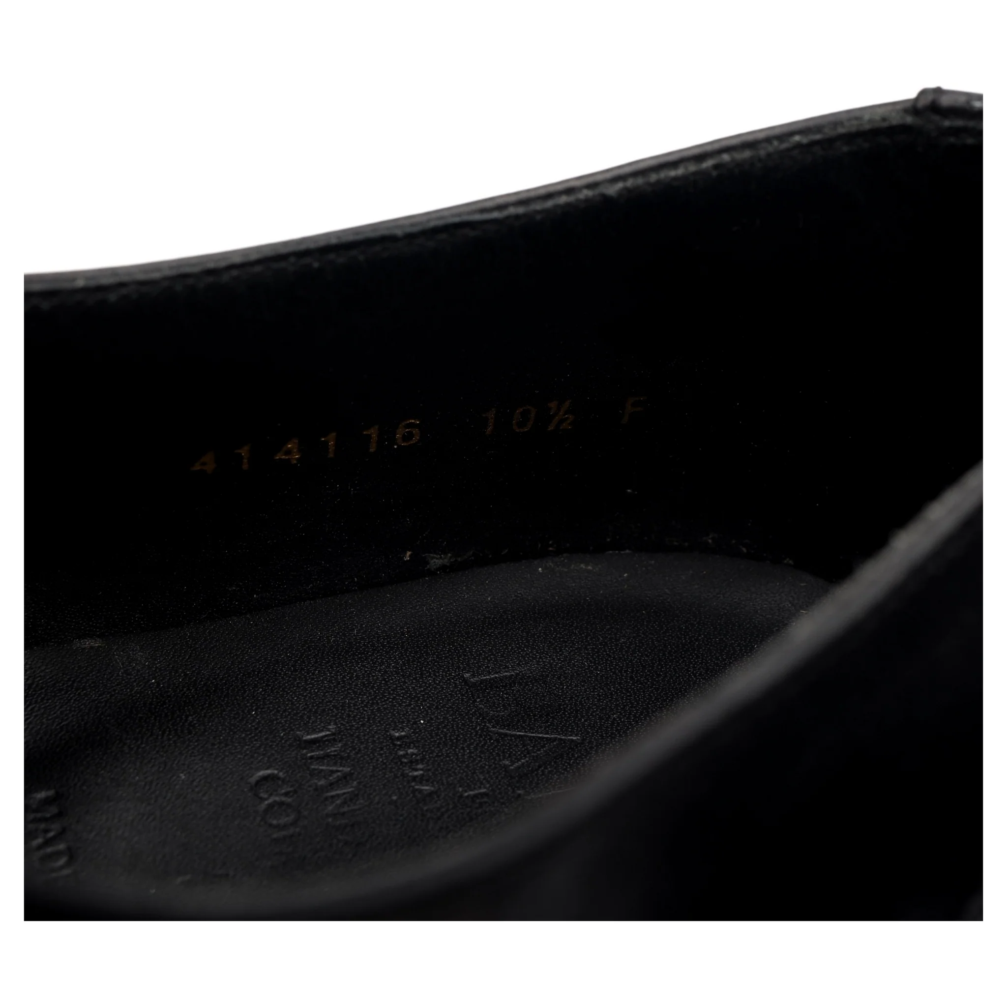 'Fleet' Black Leather Double Monk Strap UK 10.5 F - Image 13