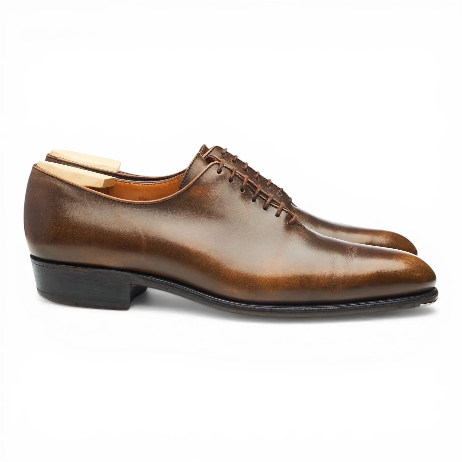'402 Flore' Brown Leather Wholecut Oxford 7 C UK 7