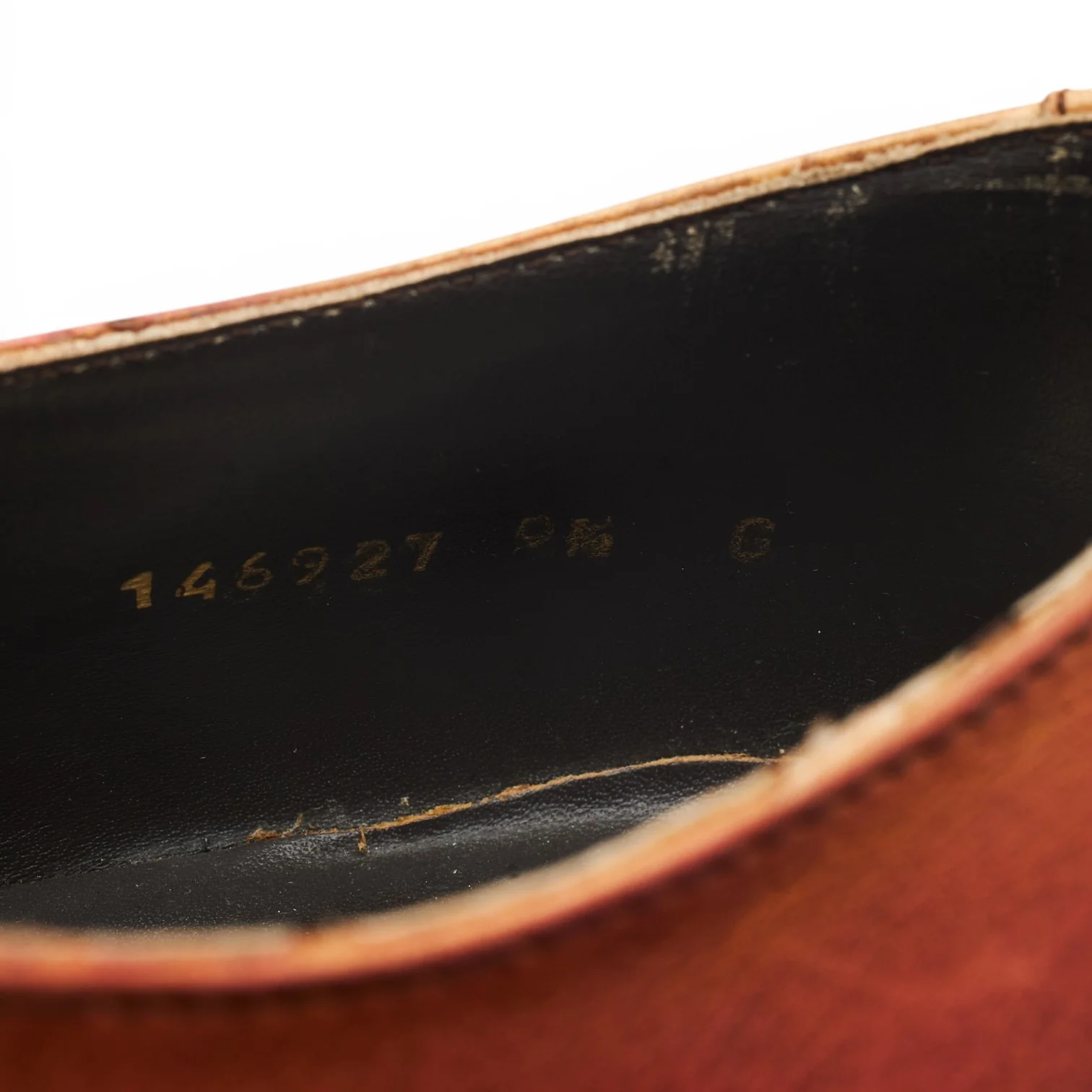 'Flynn' Tan Brown Leather Oxford Brogues UK 9.5 G - Image 7