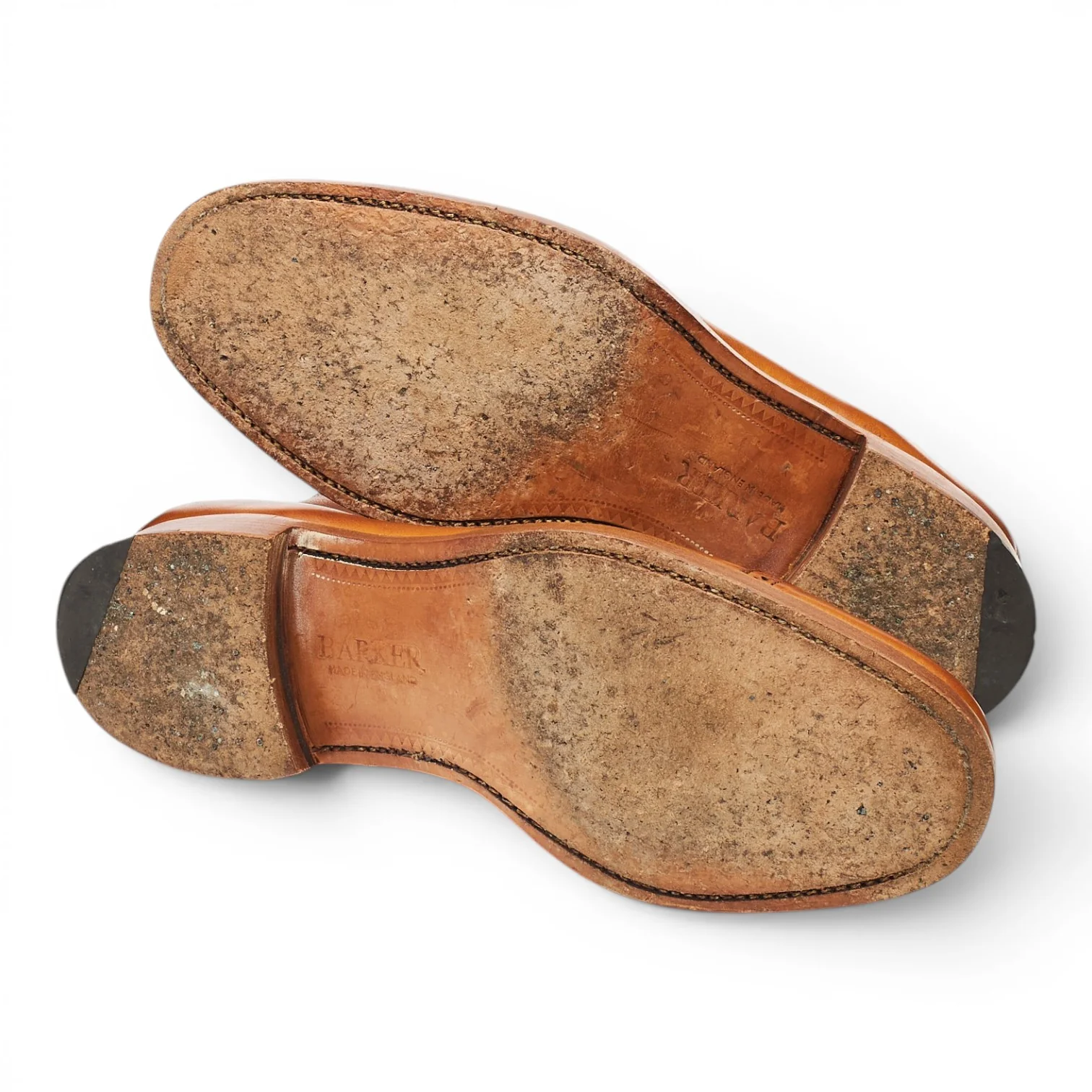 'Foley' Tan Brown Leather Brogue Boots UK 9 FX - Image 5