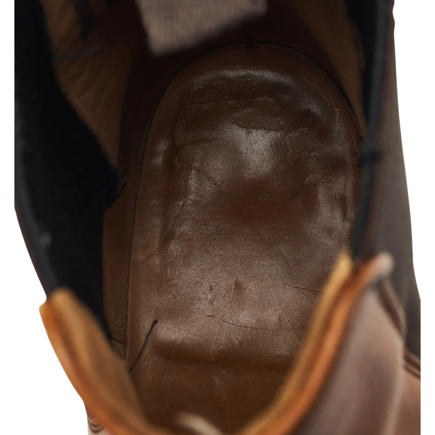 Cheaney 'Oakley' Tan Brown Grain Leather Chelsea Boots UK 8 F - Image 6