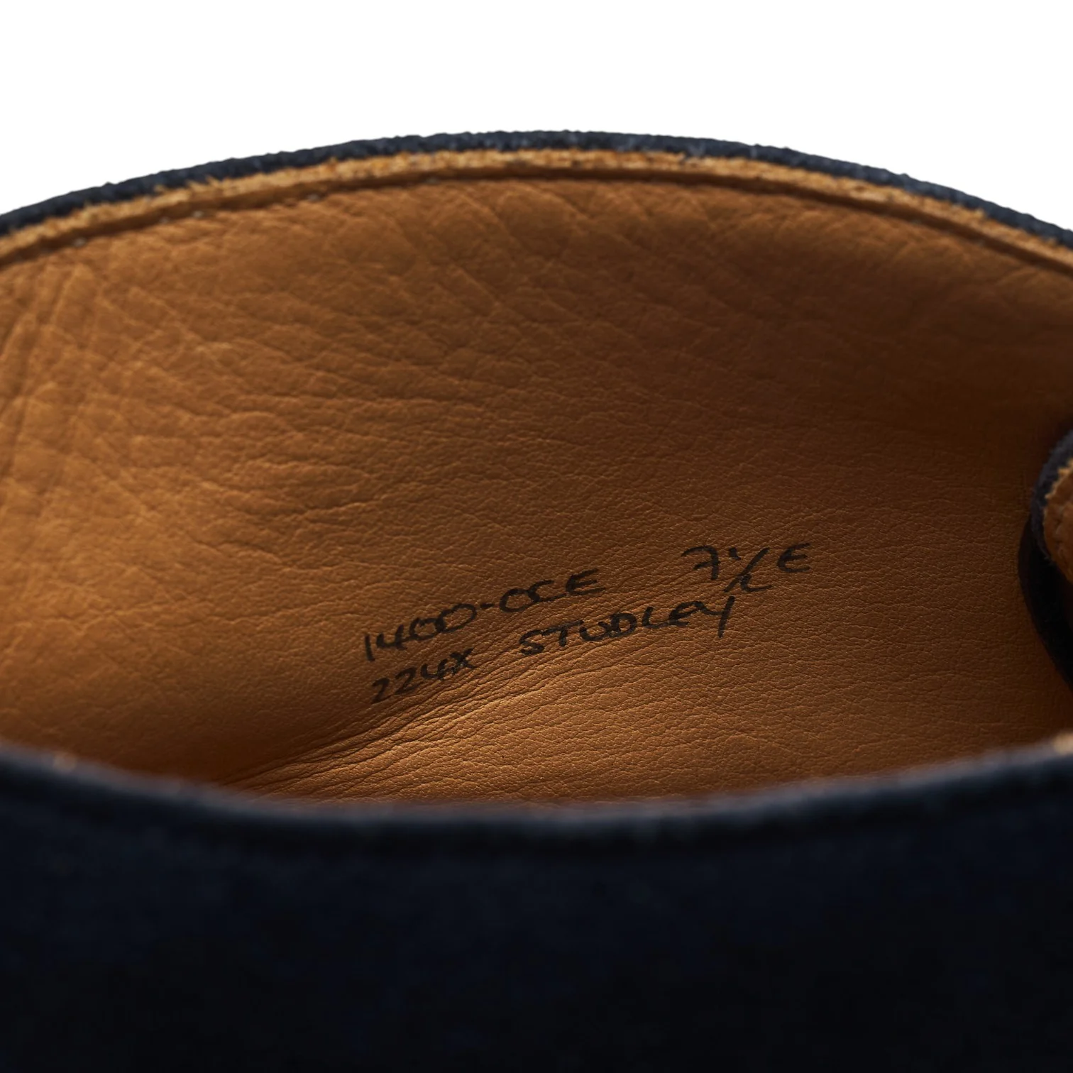 Foster & Son 'Studley' Navy Blue Suede Chukka Boots UK 7.5 E - Image 7