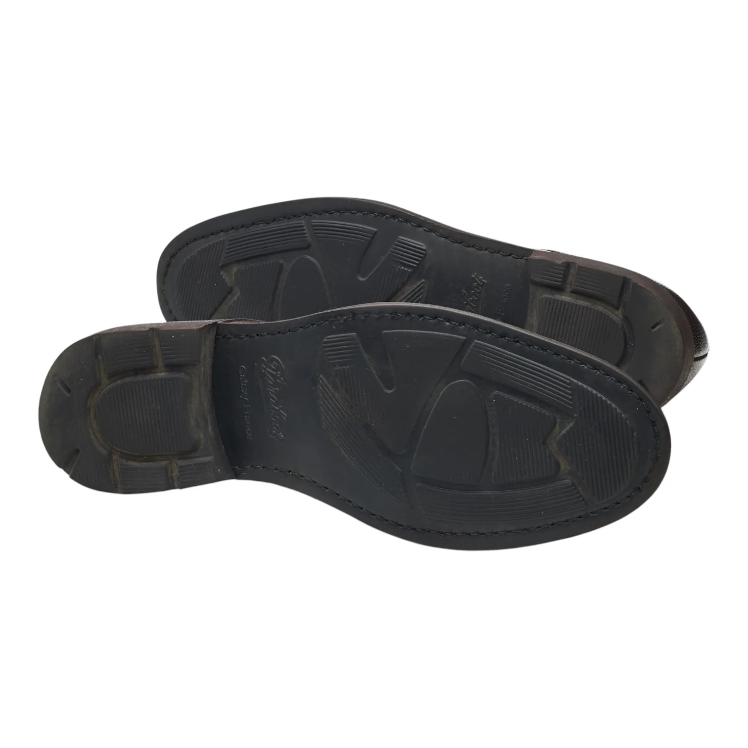 'Frenaye' Dark Brown Grain Leather Derby UK 8 - Image 5