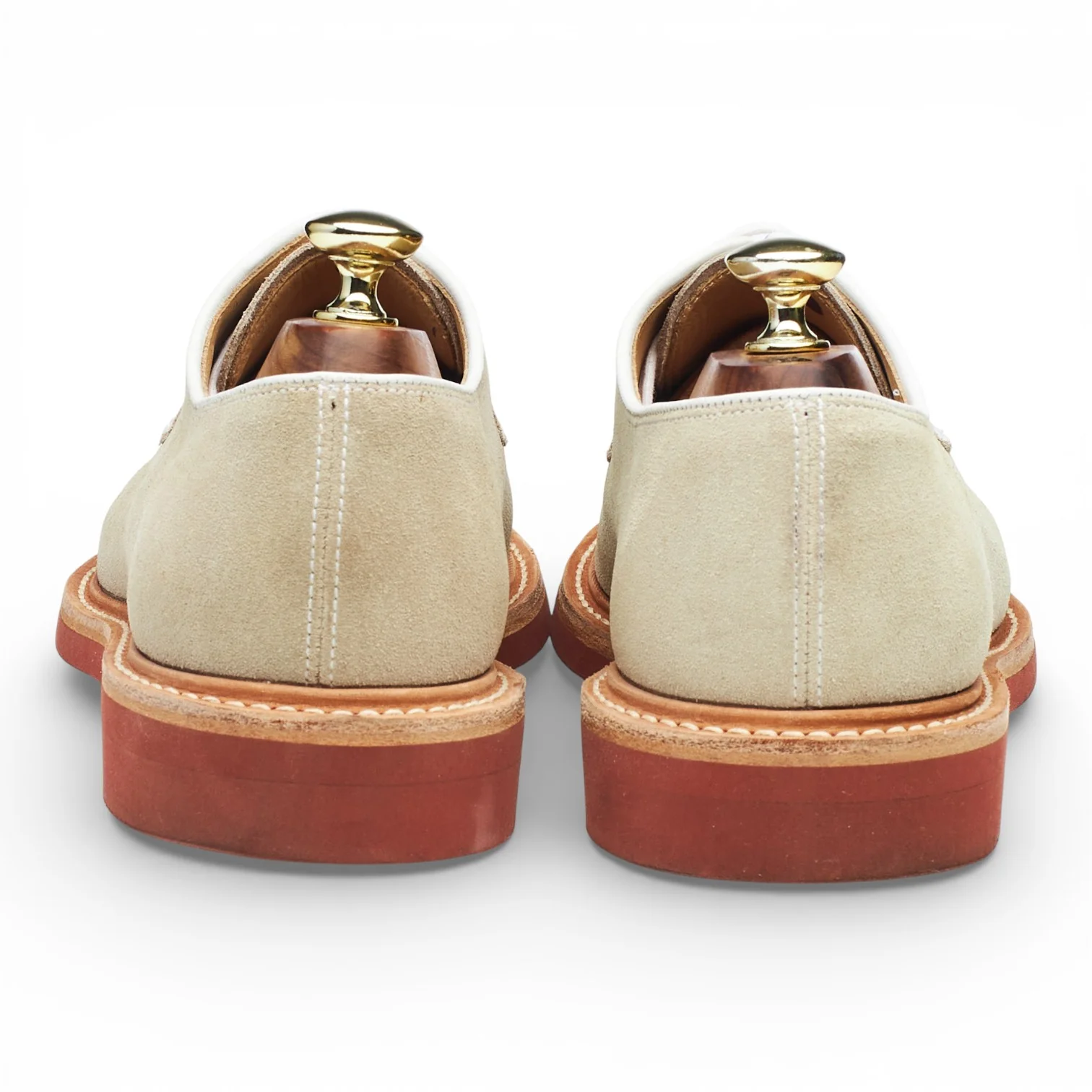 'Fulbeck' Beige Suede Derby UK 6 G - Image 4