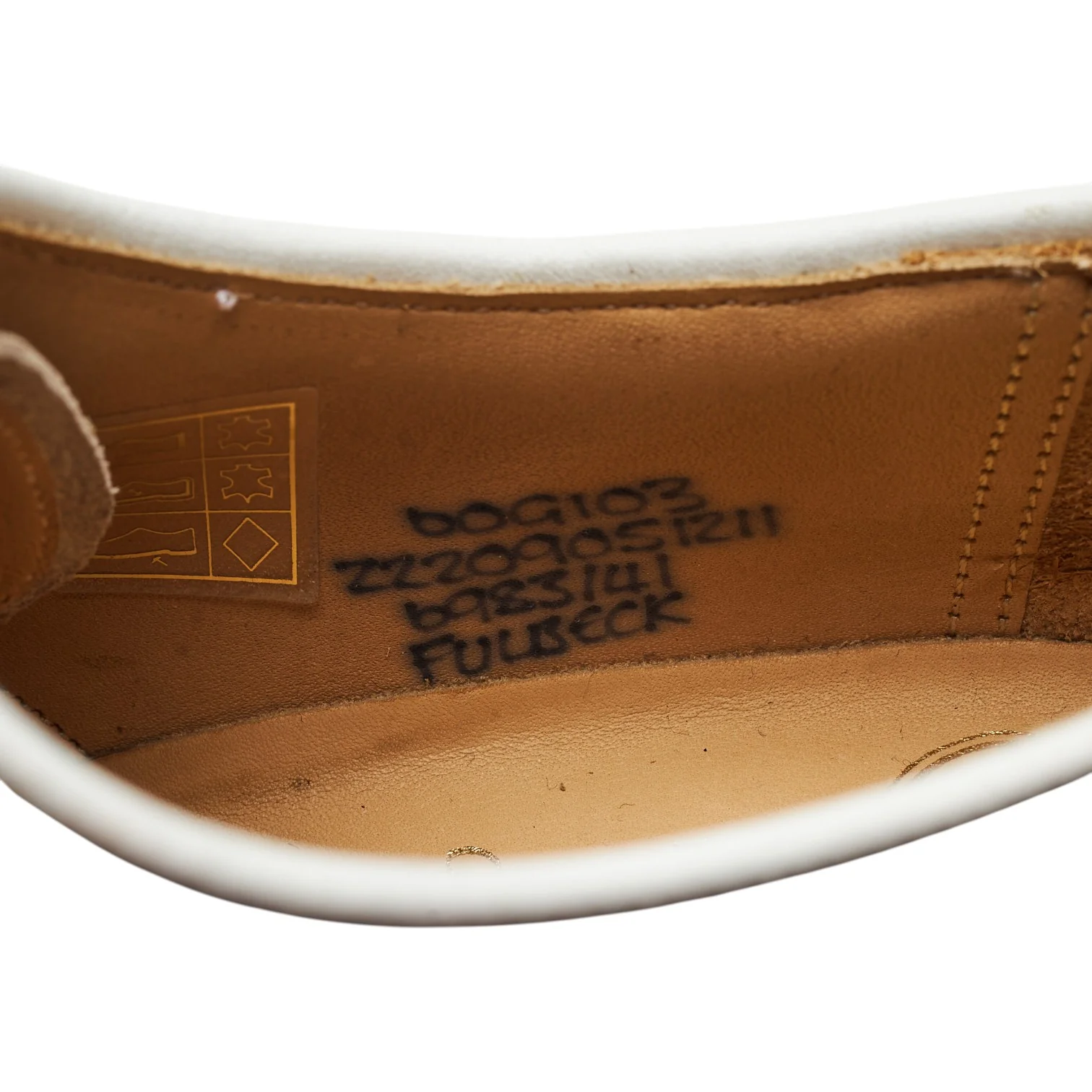 'Fulbeck' Beige Suede Derby UK 6 G - Image 7