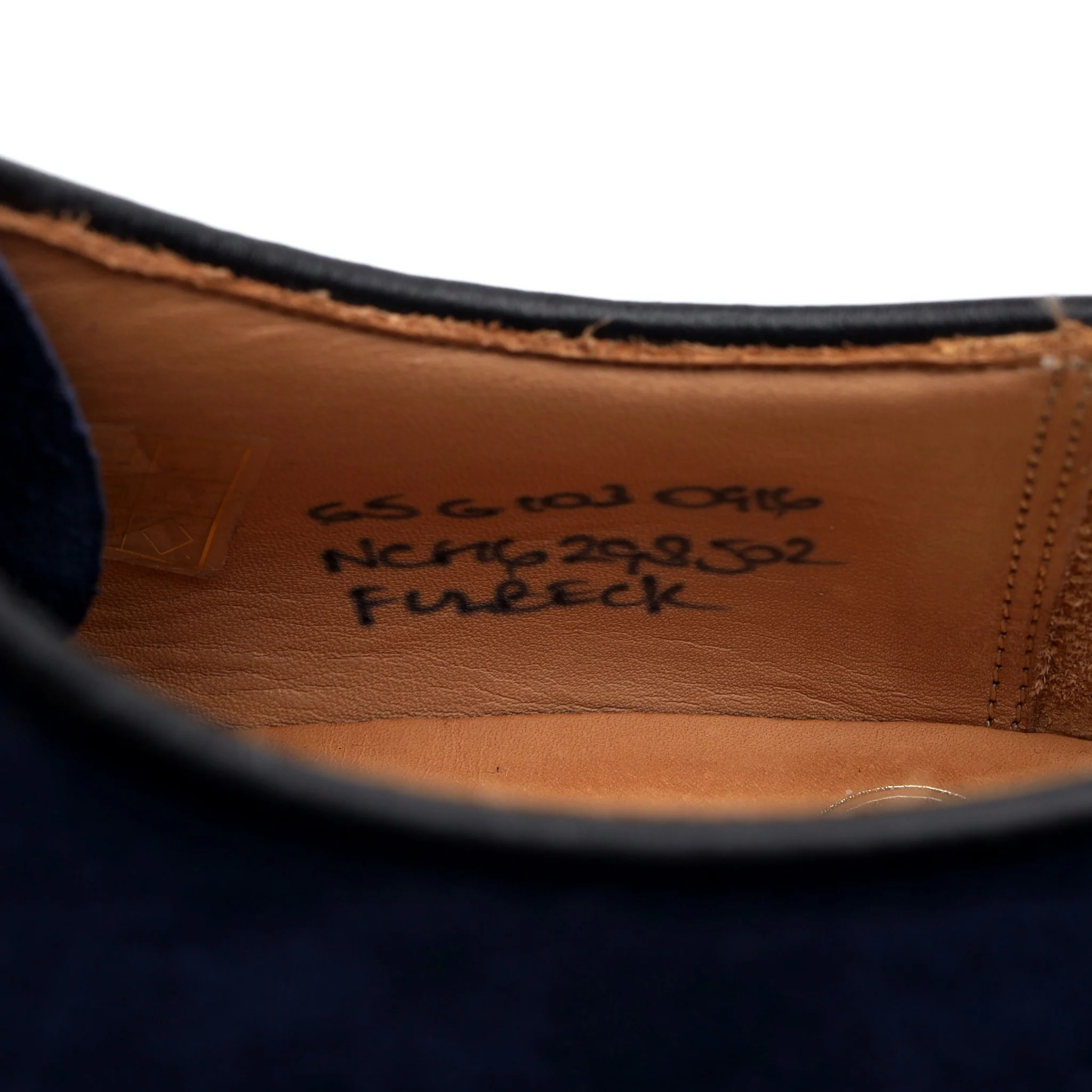 'Fulbeck' Blue Suede Derby UK 6.5 G - Image 7