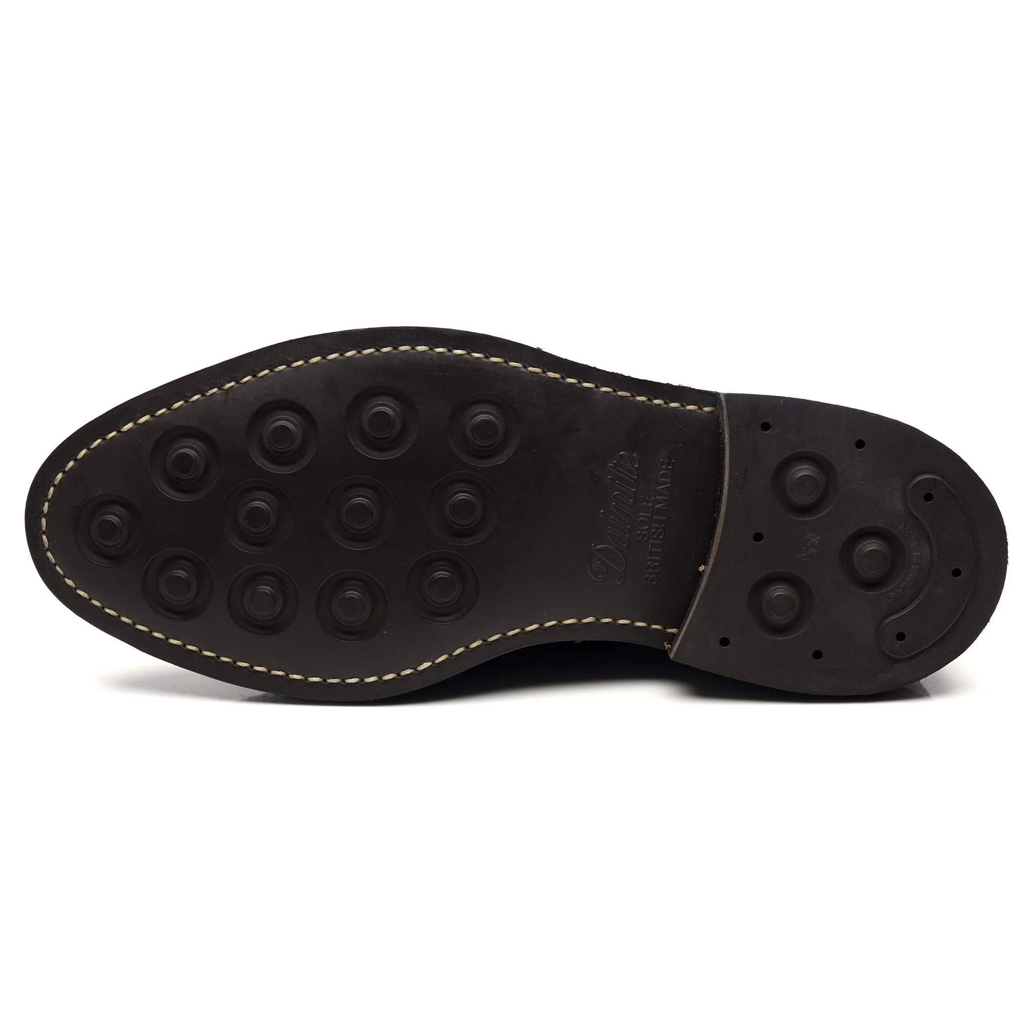 'Fulton' Dark Brown Leather Derby Brogues UK 7 - Image 10