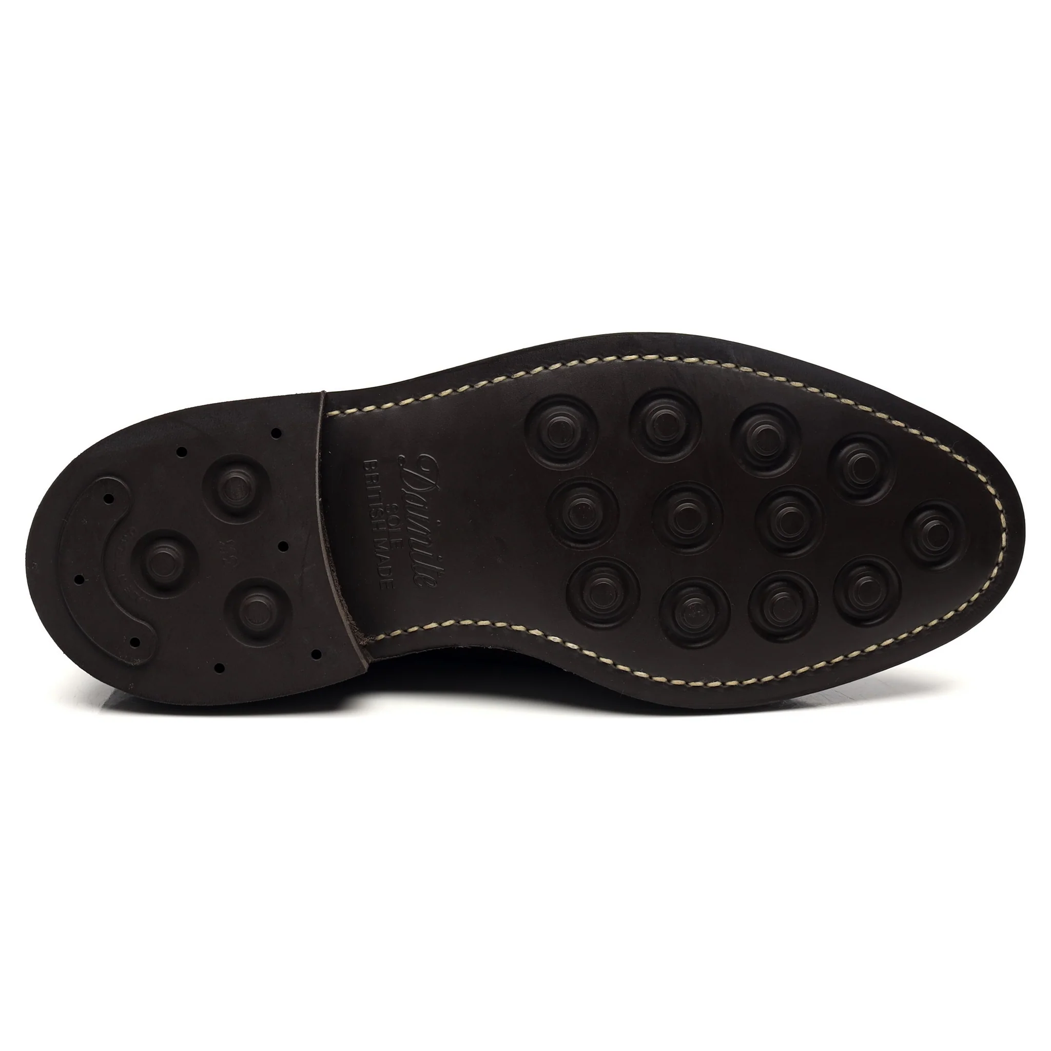 'Fulton' Dark Brown Leather Derby Brogues UK 7 - Image 11