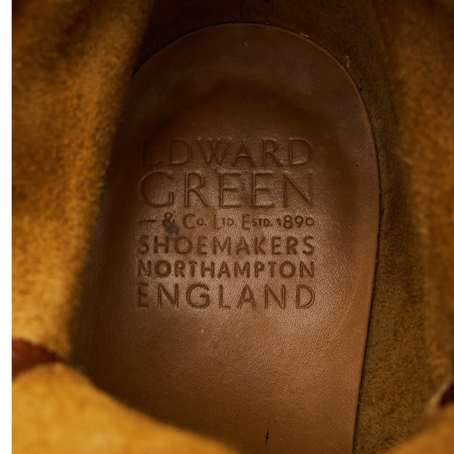 'Galway' Tan Brown Grain Leather Boots UK 8.5 E - Image 6