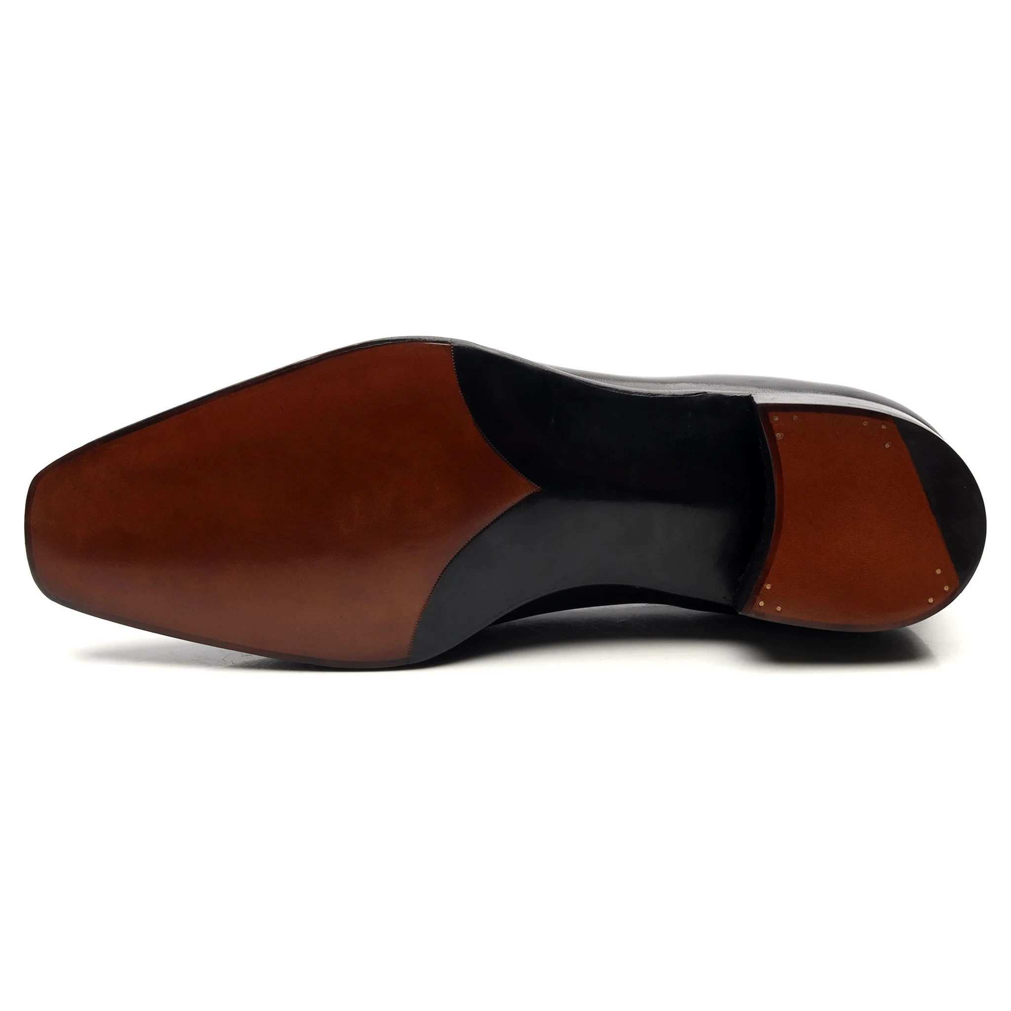 'Sinatra' Black Leather Whoelcut Oxford UK 8 E - Image 10