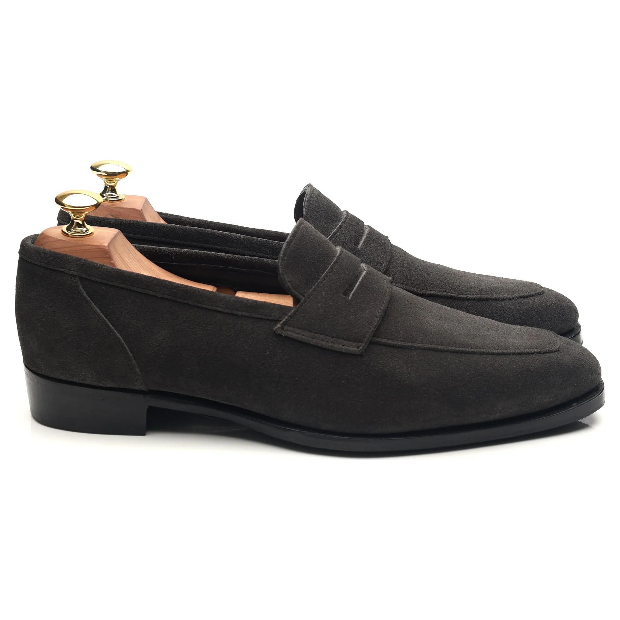 Kingsman 'Newport' Dark Grey Suede Loafers UK 8.5 E - Image 6