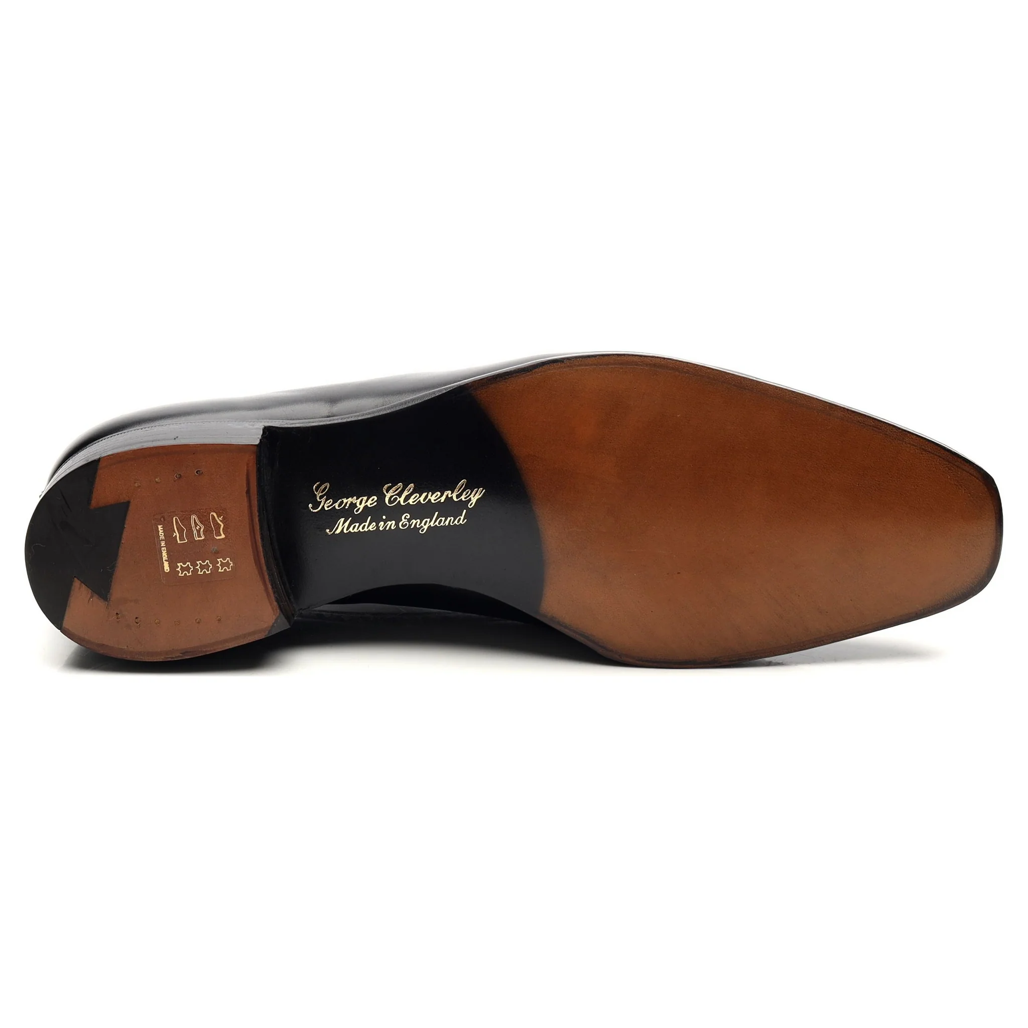 'Edward' Black Leather Oxford Brogues UK 6 E - Image 11