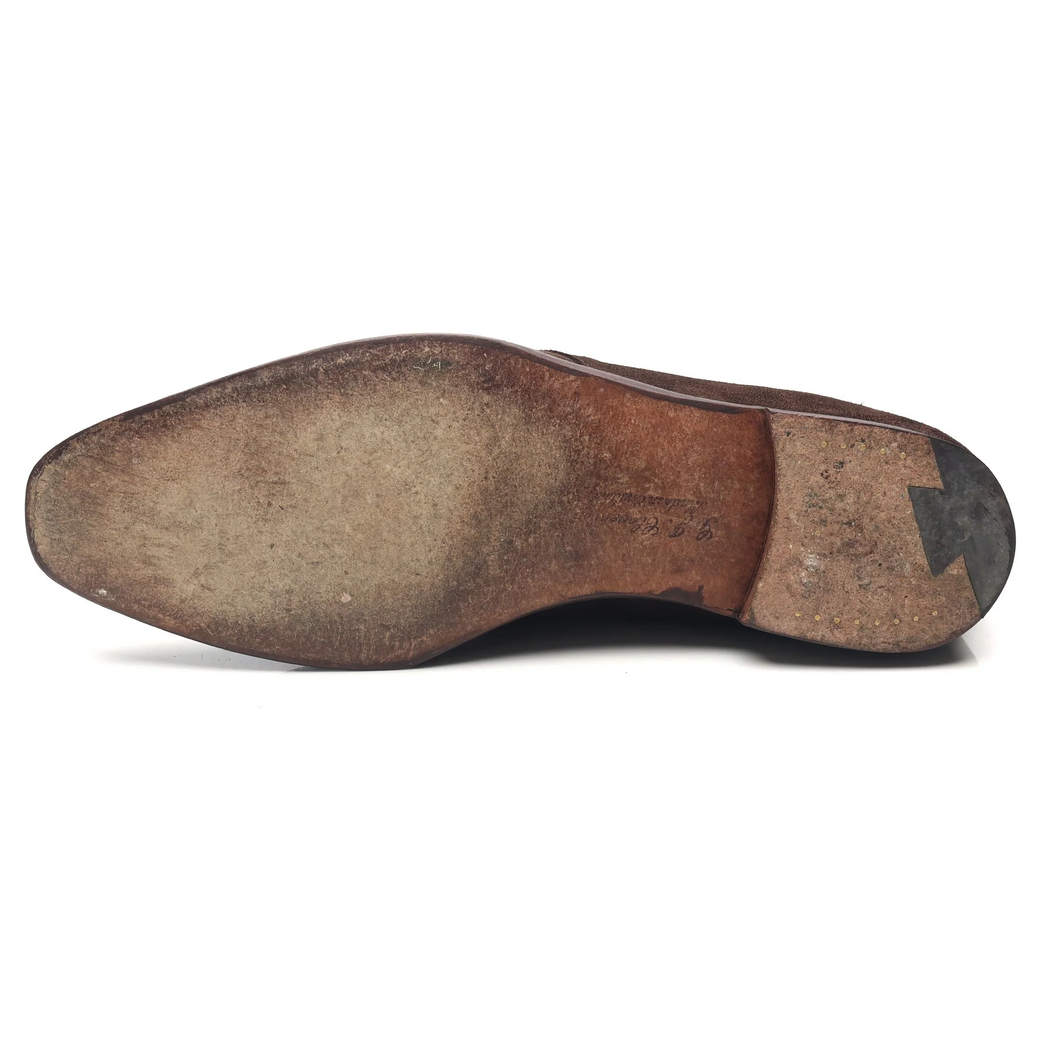'Nathan' Dark Brown Suede Chukka Boots UK 9 E - Image 10