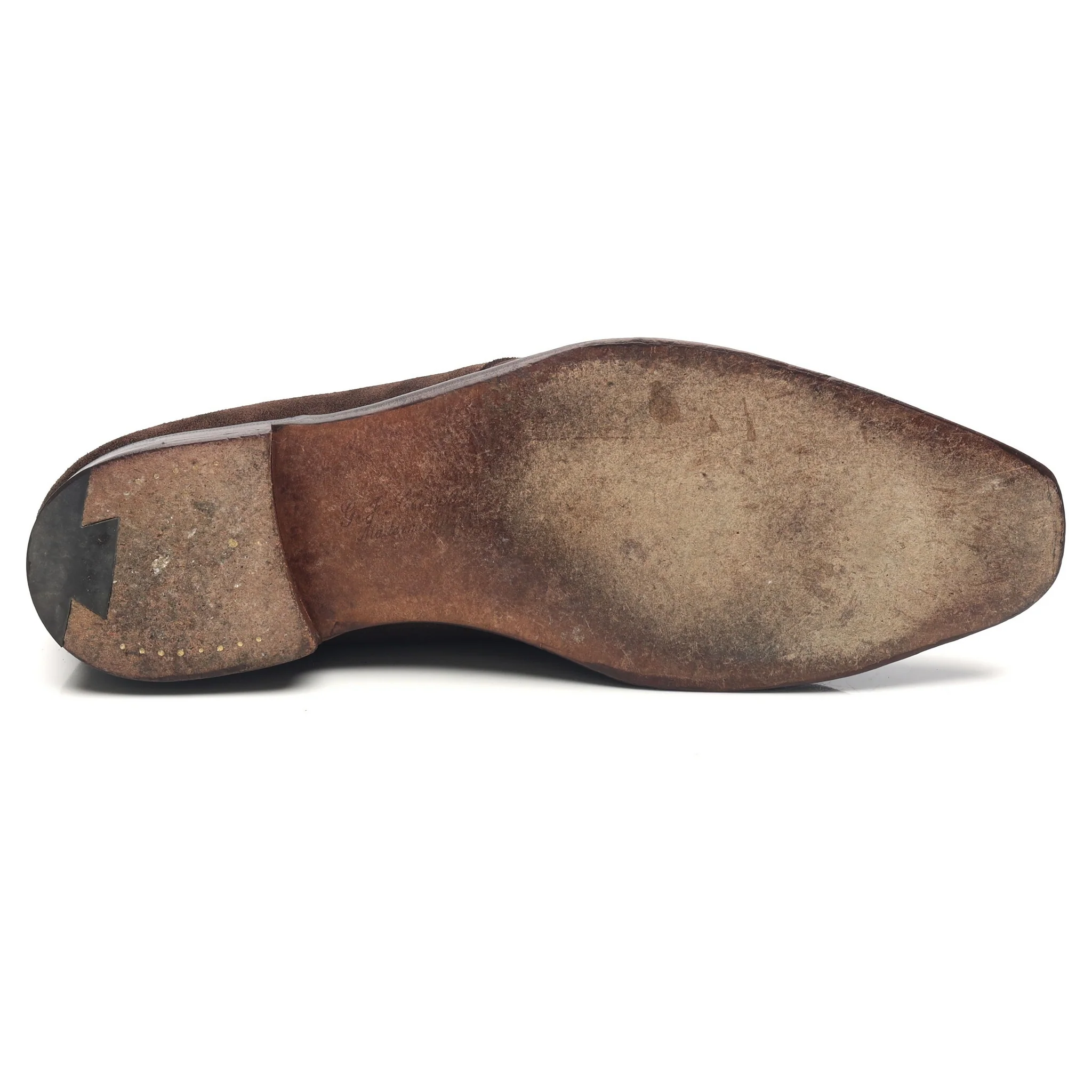 'Nathan' Dark Brown Suede Chukka Boots UK 9 E - Image 11