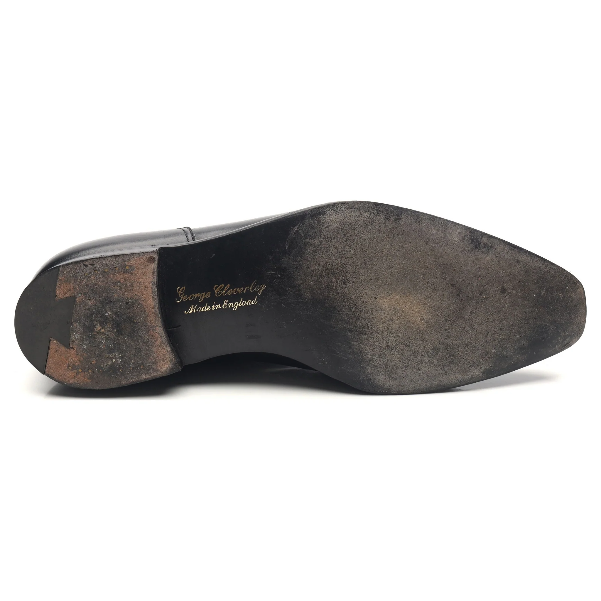 'Oliver' Black Leather Split Toe Derby UK 10.5 E - Image 11