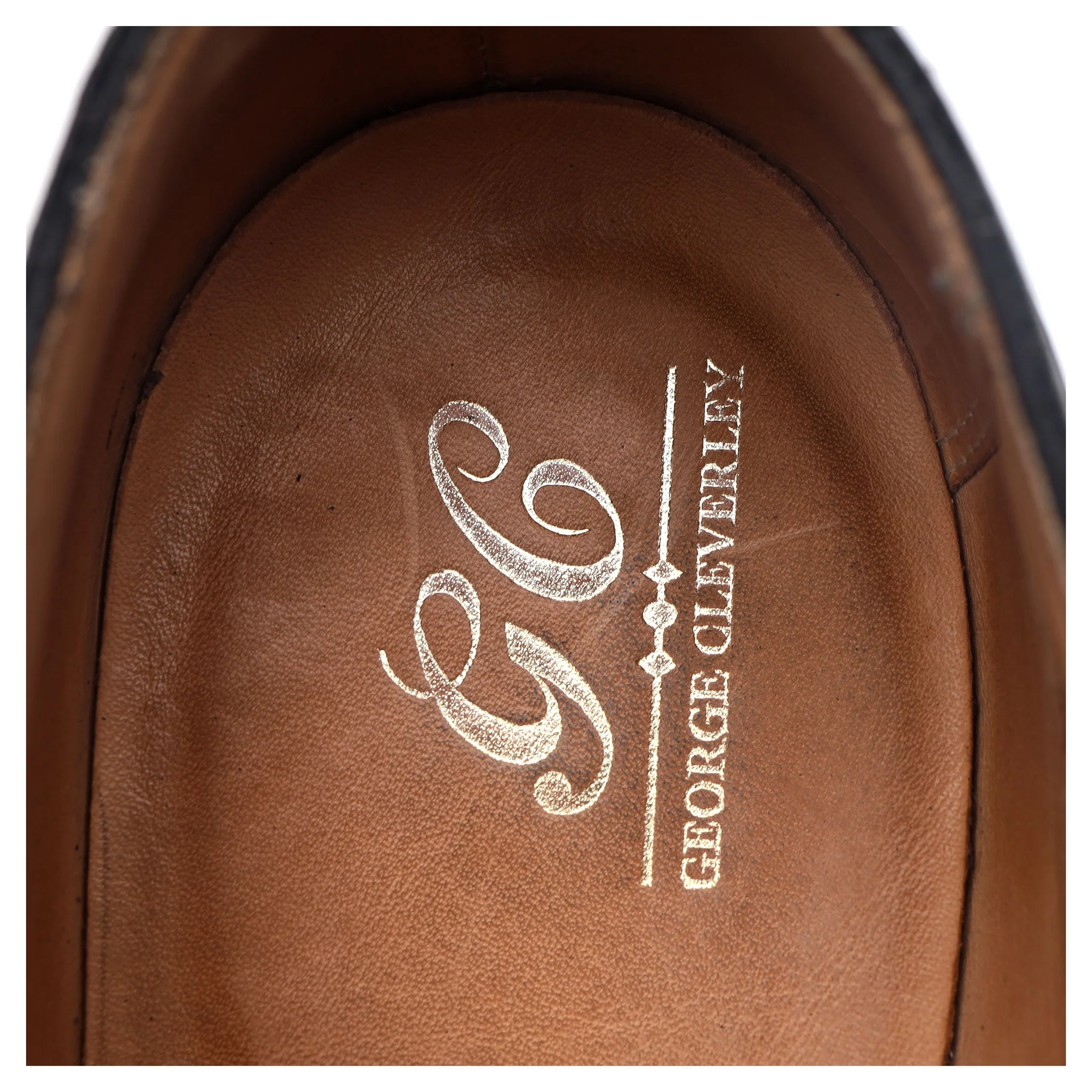 'Oliver' Black Leather Split Toe Derby UK 10.5 E - Image 12