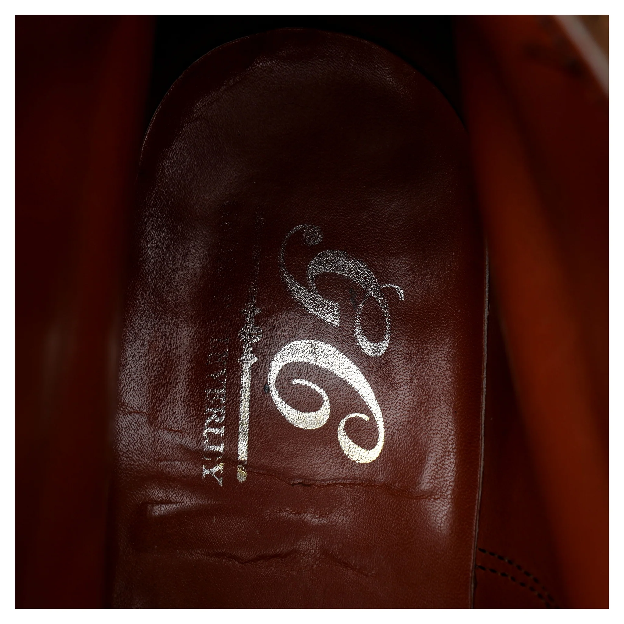 'Taron' Brown Leather Boots UK 6 E - Image 13