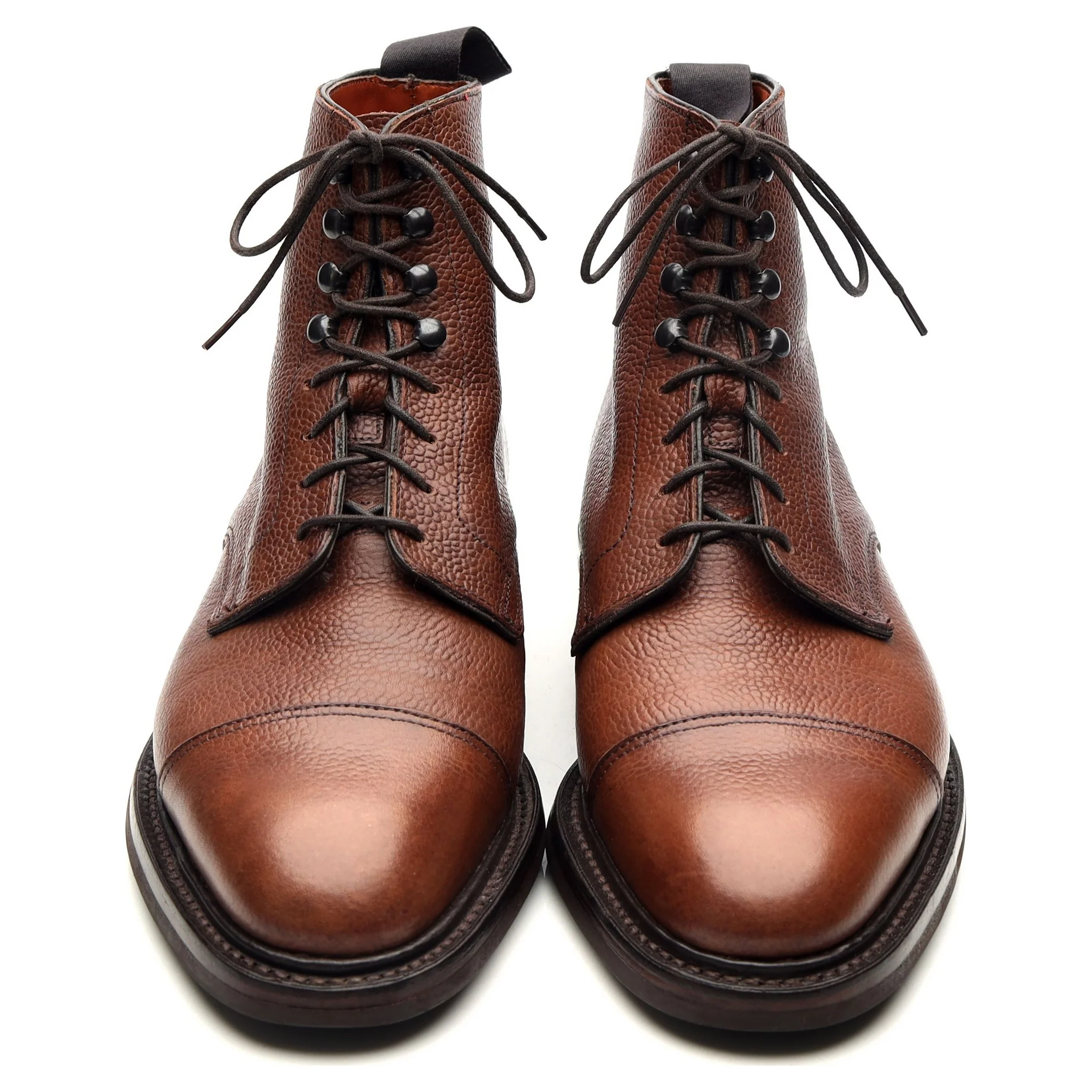 'Taron' Brown Leather Boots UK 6 E - Image 9