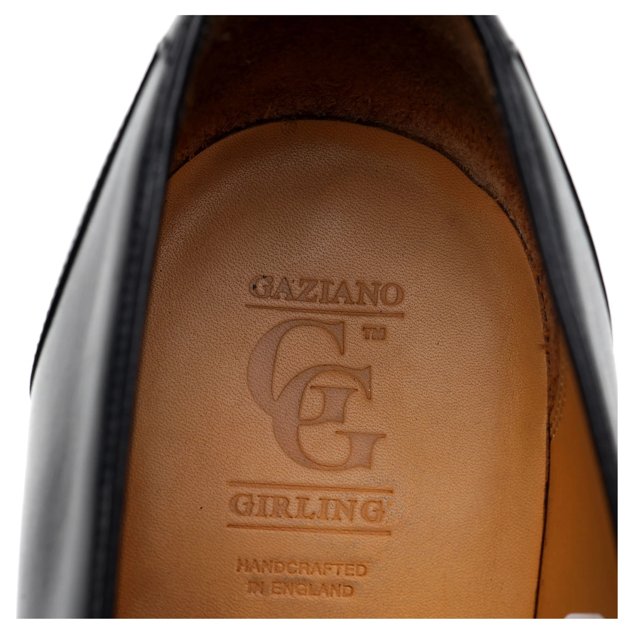 'Corniche' Black Leather Tassel Loafers UK 9.5 F - Image 12