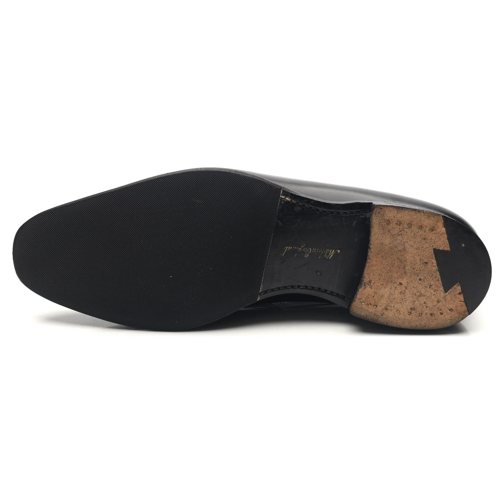 Gieves & Hawkes Black Leather Loafers UK 9.5 F - Image 10