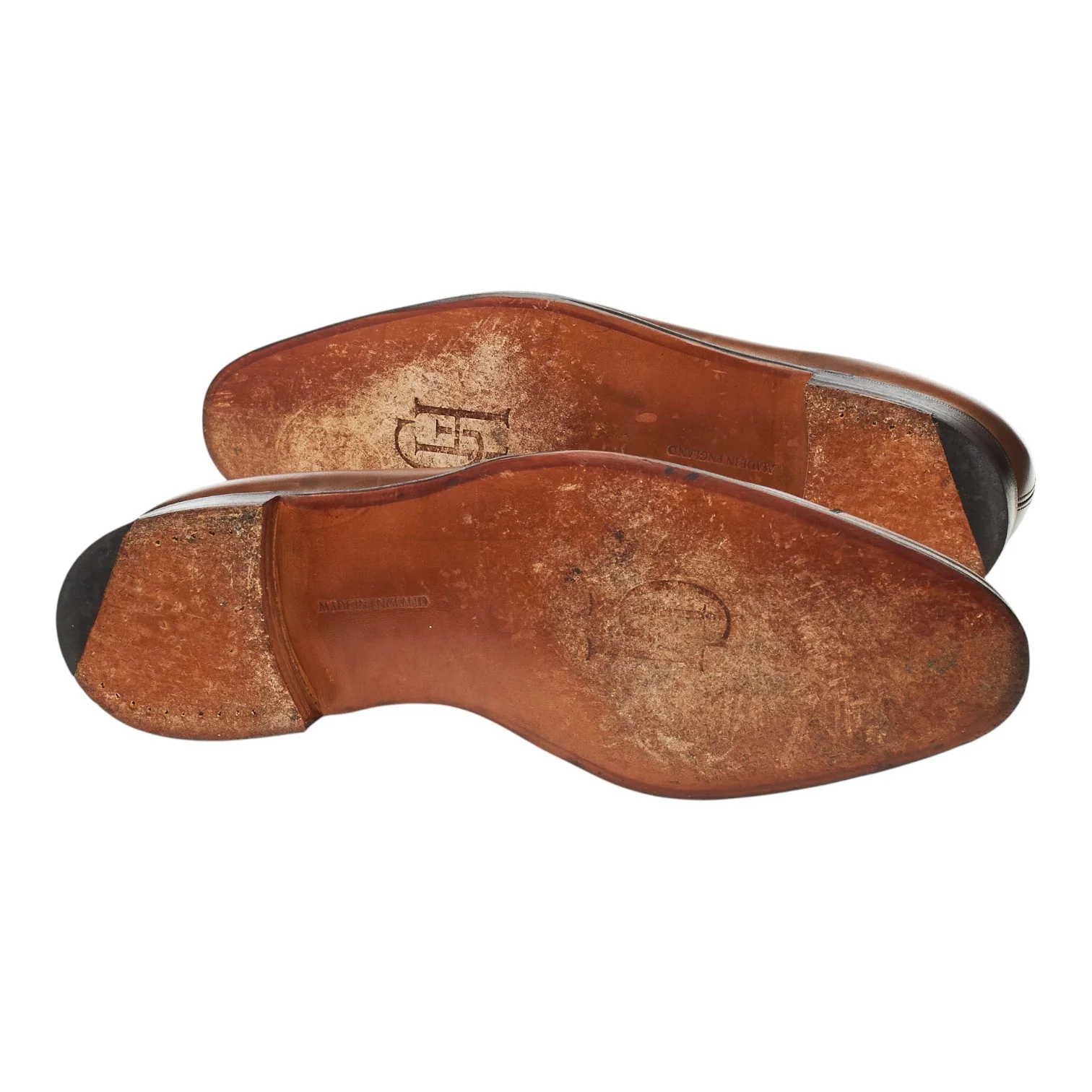 Gieves & Hawkes Brown Leather Oxford UK 9 EE - Image 5