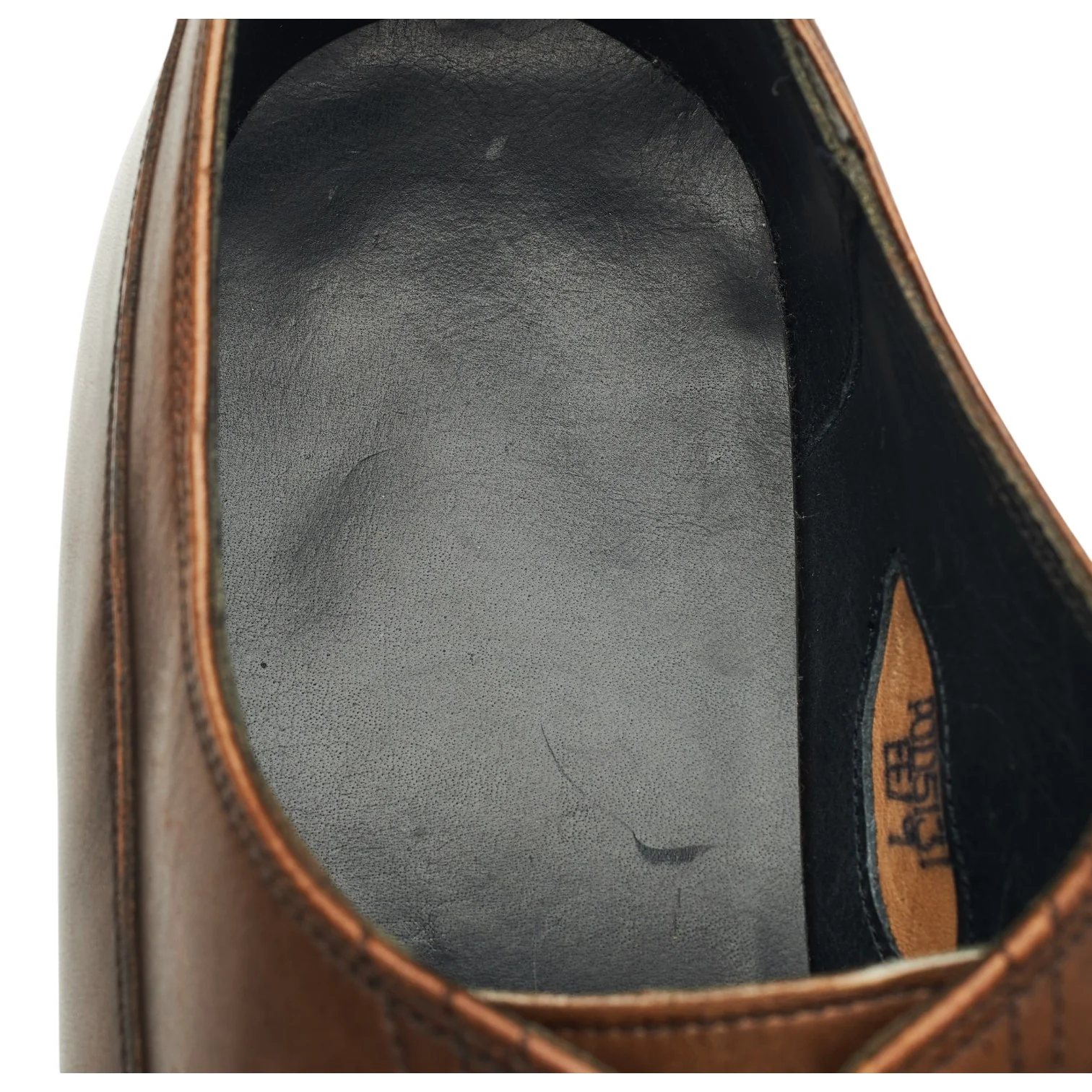 Gieves & Hawkes Brown Leather Oxford UK 9 EE - Image 6