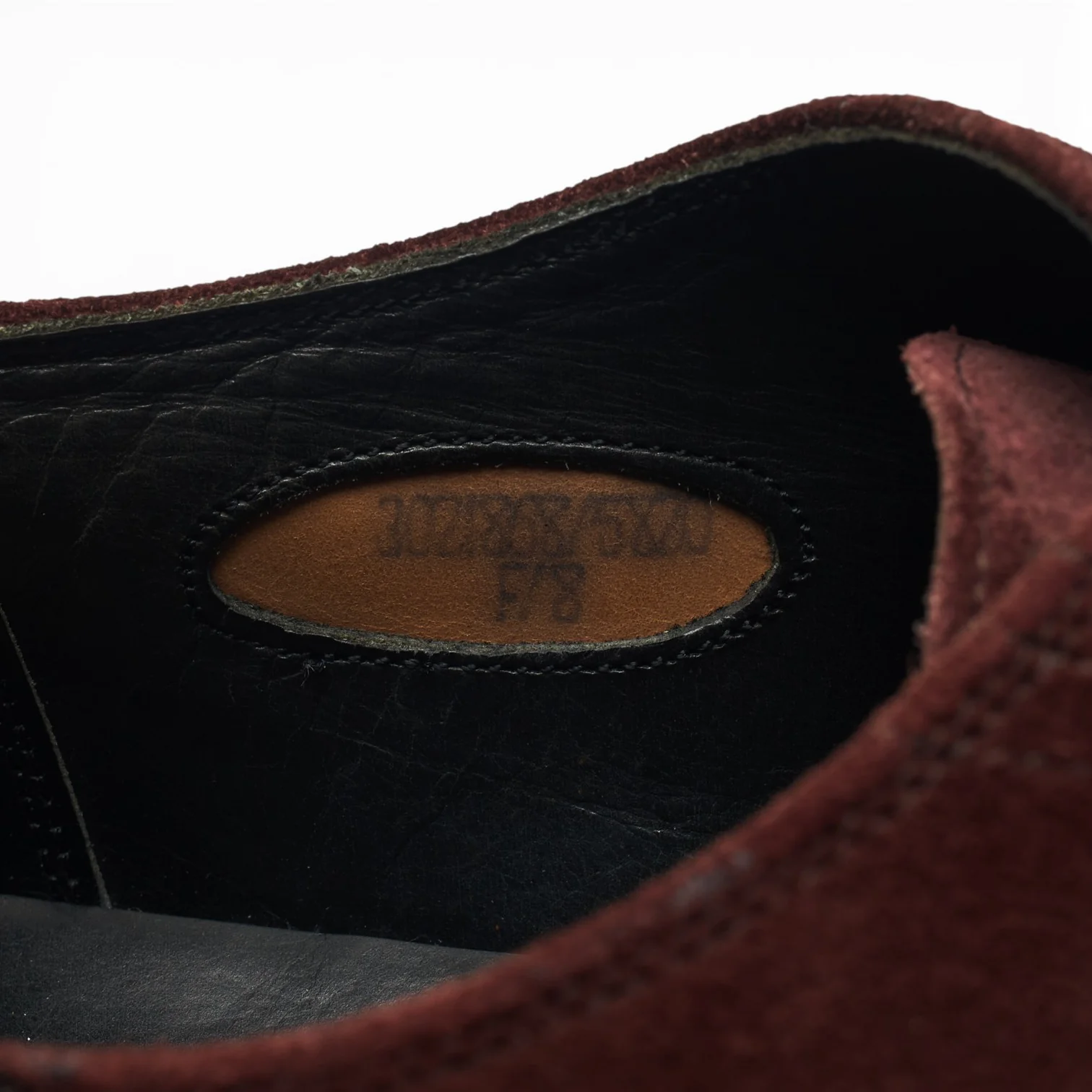 Gieves & Hawkes Burgundy Suede Oxford UK 8 F - Image 7