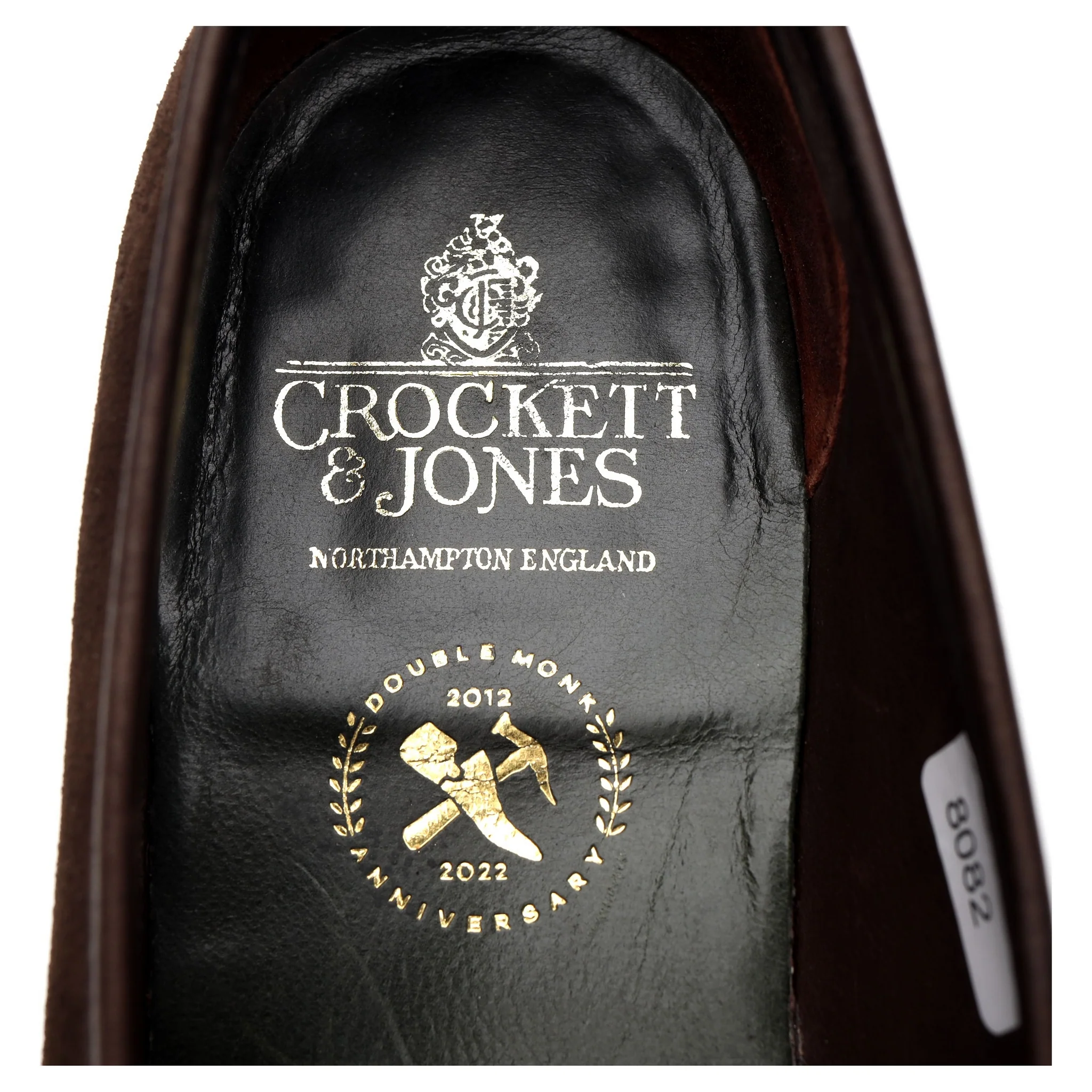 'Goldman' Dark Brown Suede Horse-bit Loafer UK 9 E - Image 6