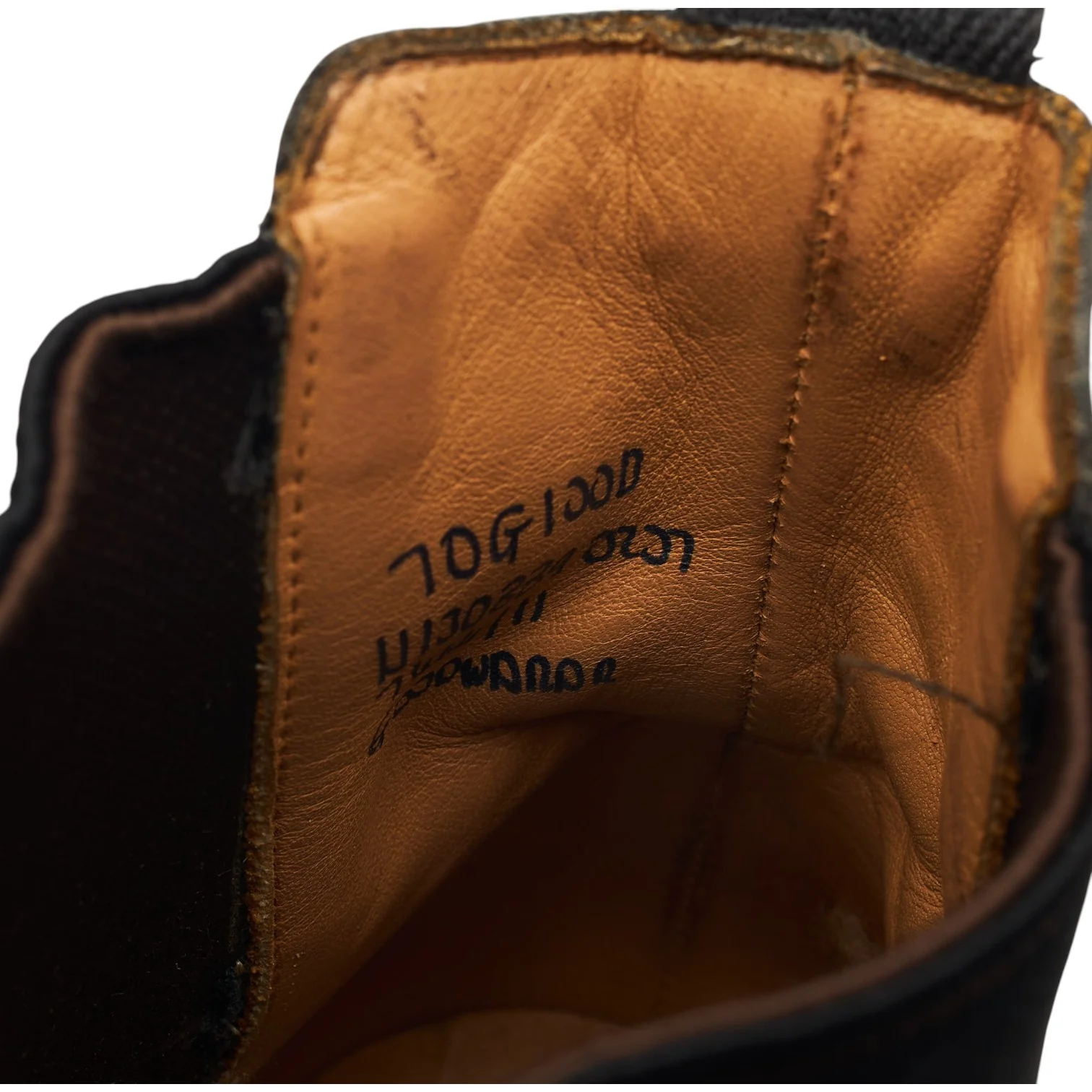 'Goodward' Black Leather Chelsea Boots UK 7 G - Image 7