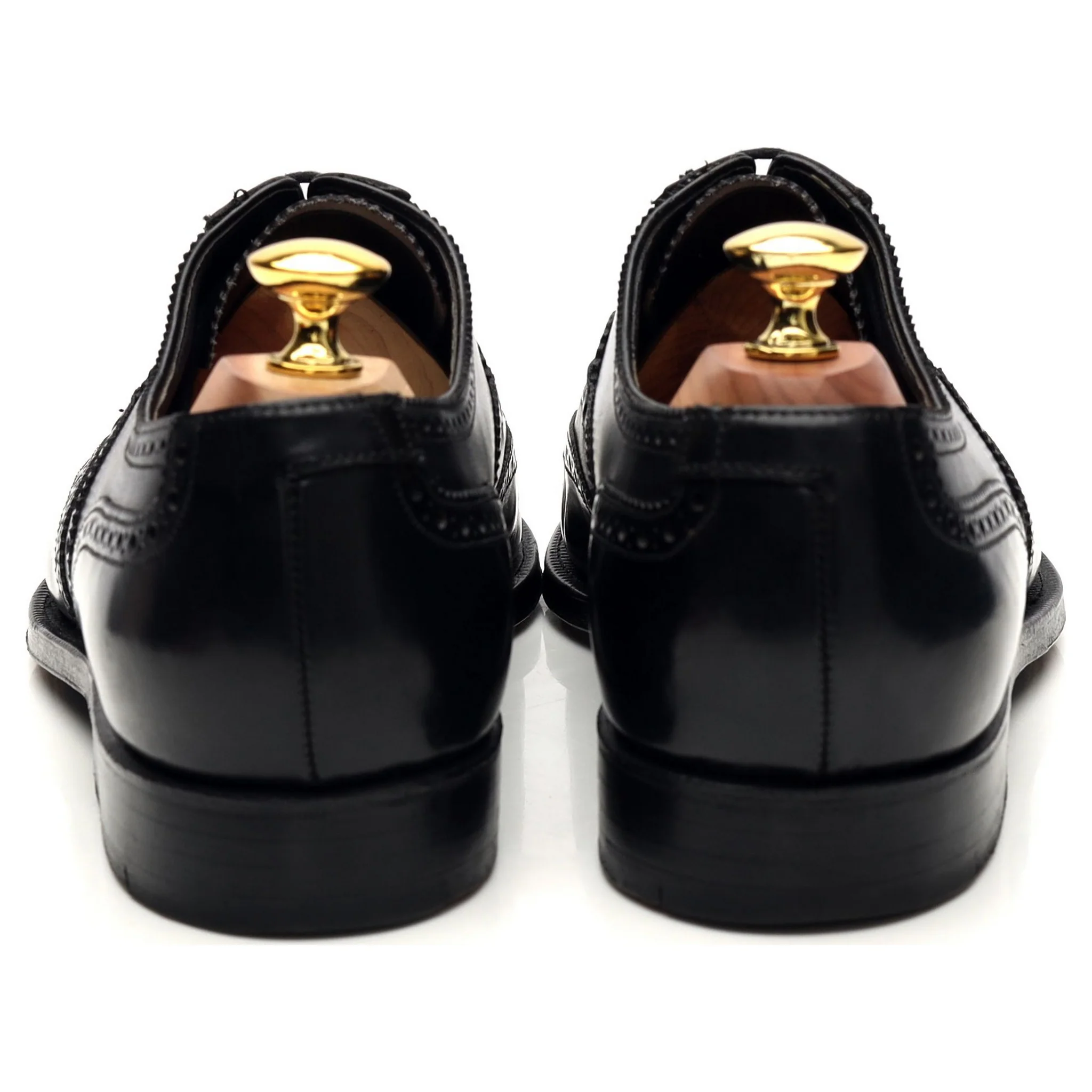 Gordon Scott 'London' Black Leather Oxford Brogues UK 7.5 G - Image 4