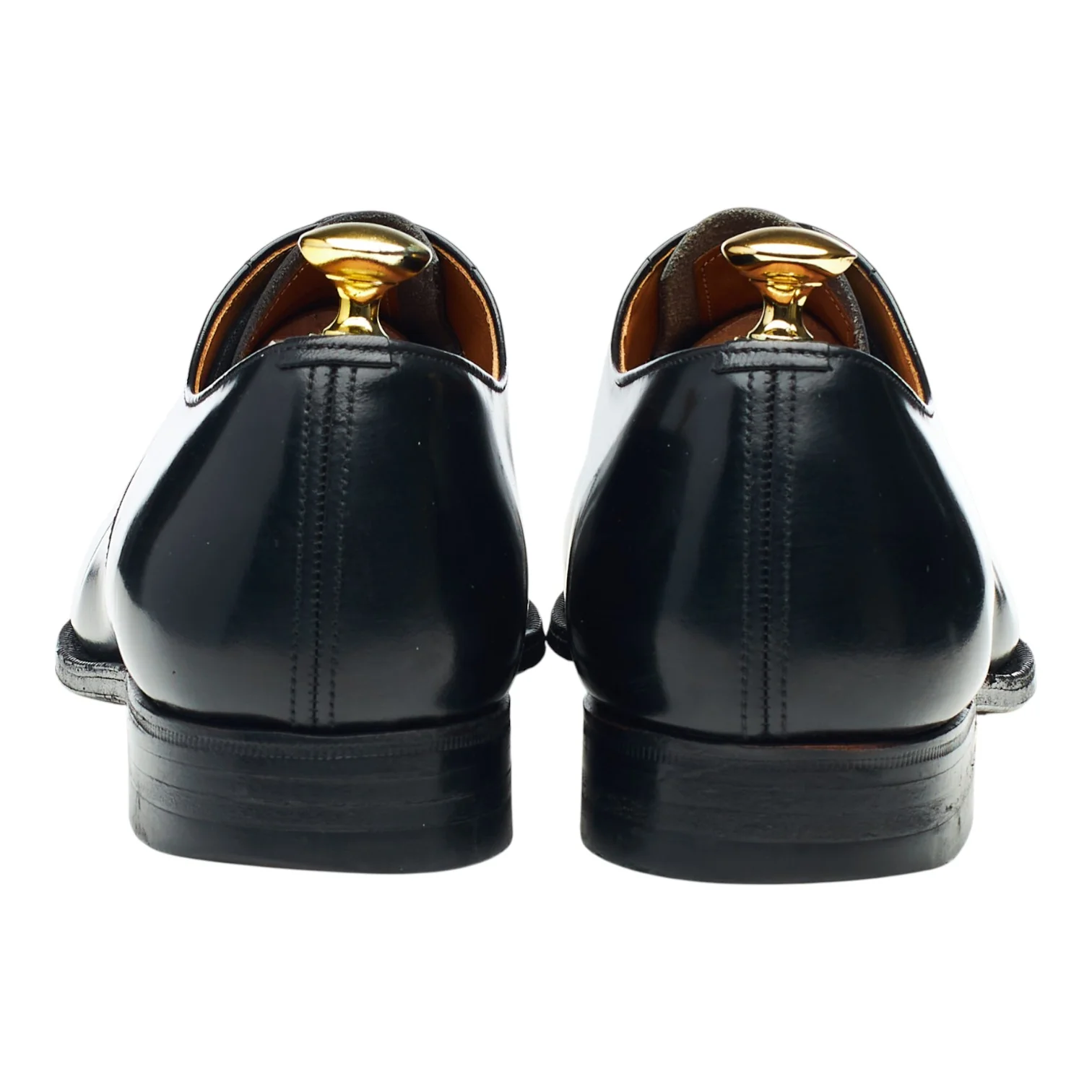 Gordon Scott 'Morgan' Black Leather Oxford UK 8 F - Image 4