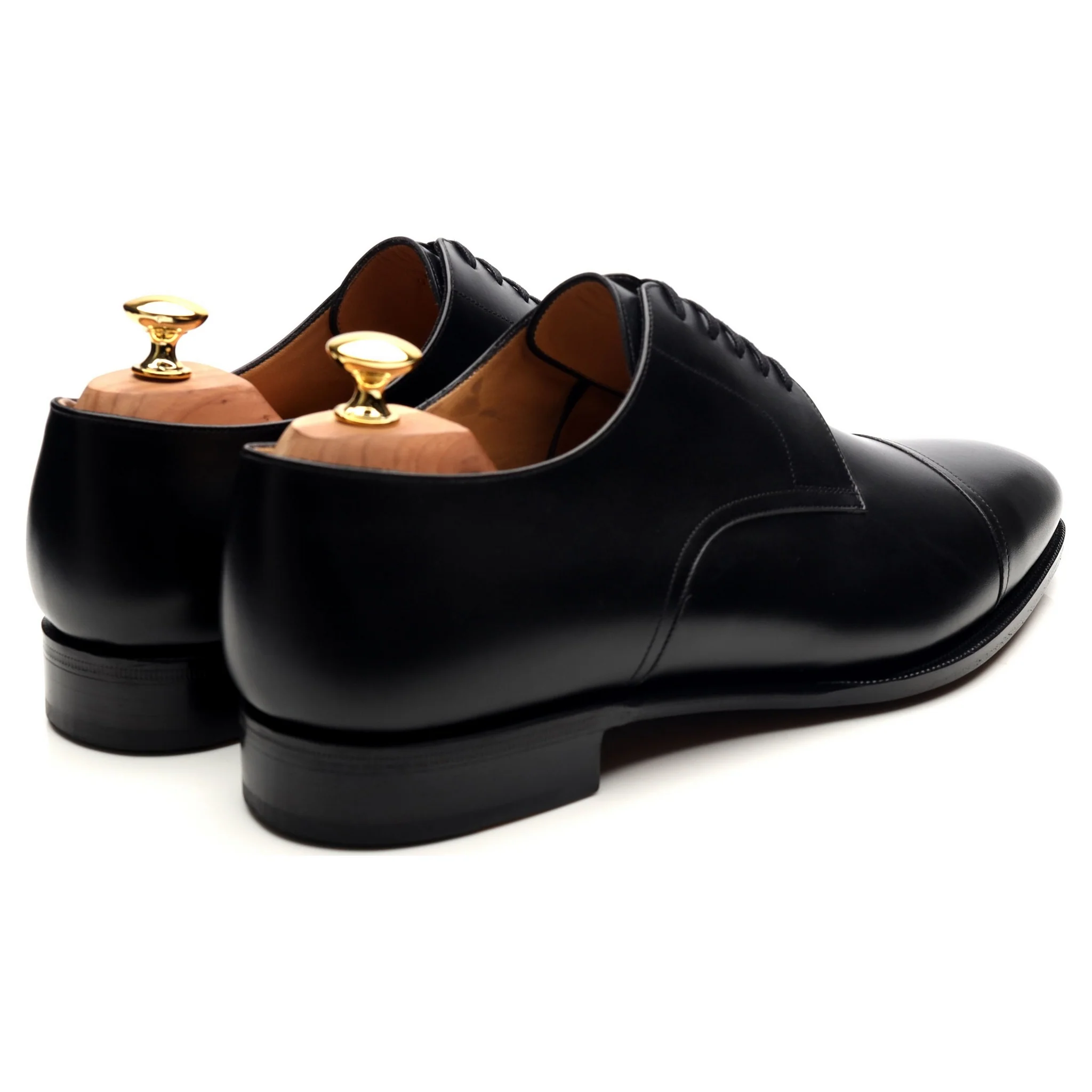 '293 Artista' Black Leather Derby UK 11 G - Image 5