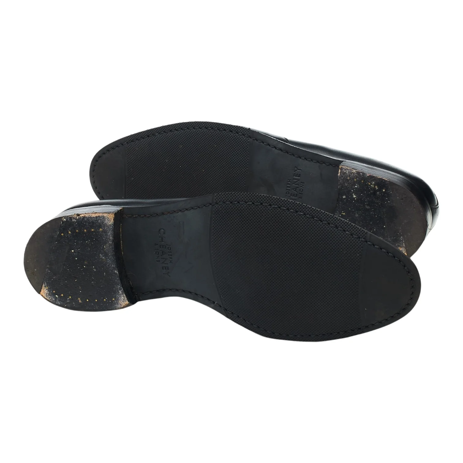 'Gracechurch' Black Leather Loafers UK 7 F - Image 5