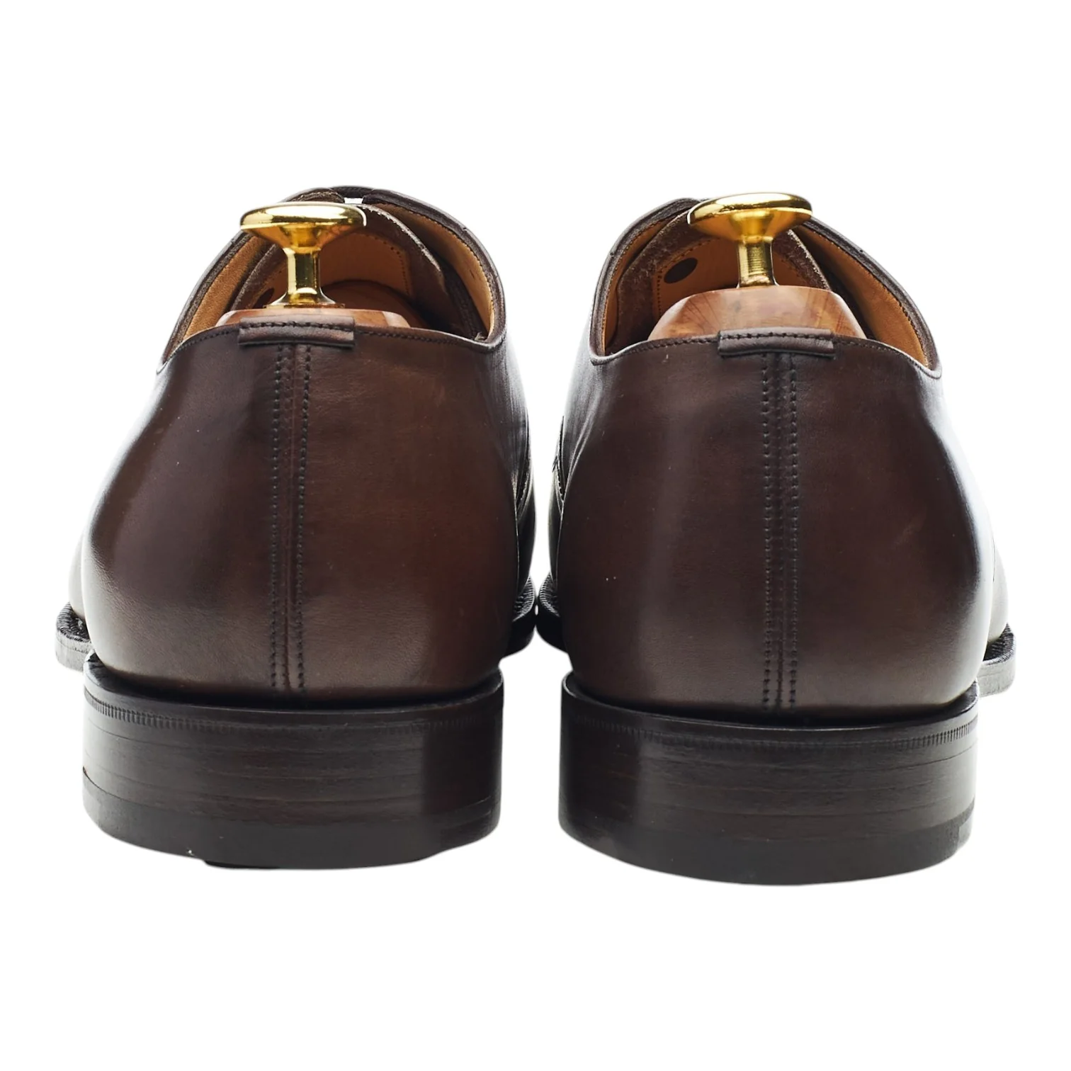 'Granby' Dark Brown Leather Oxford Brogues UK 8.5 G - Image 4